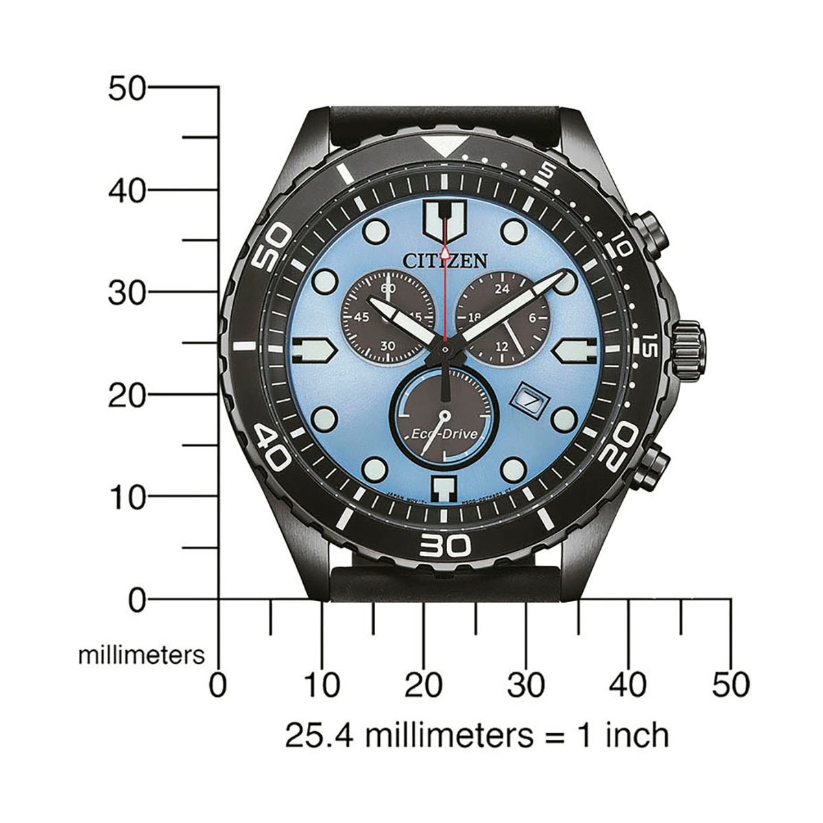 Citizen Chronograph, Armbanduhr, Herrenuhr, Solar, Stoppfunktion, Edelstahlarmband