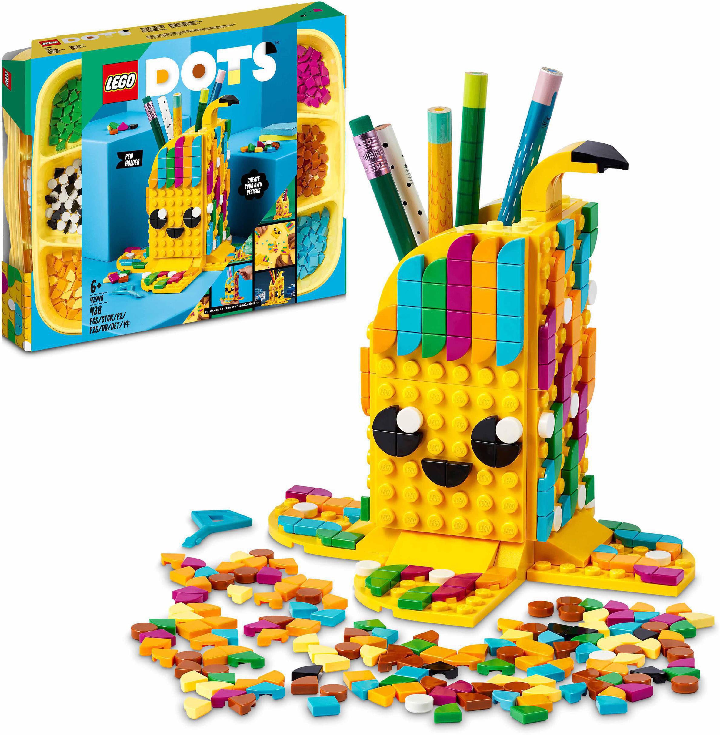 LEGO® Konstruktionsspielsteine »Bananen Stiftehalter (41948), LEGO® DOTS«, (438 St.) kaufen
