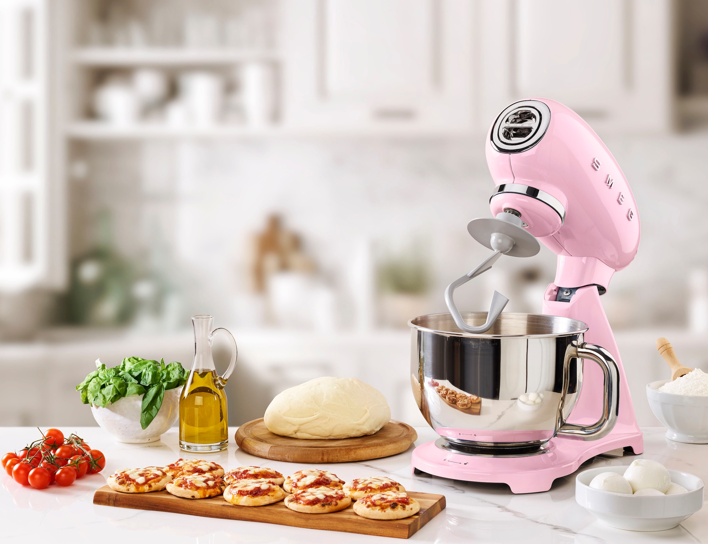 Smeg Küchenmaschine »SMF03PKEU Cadillac Pink«