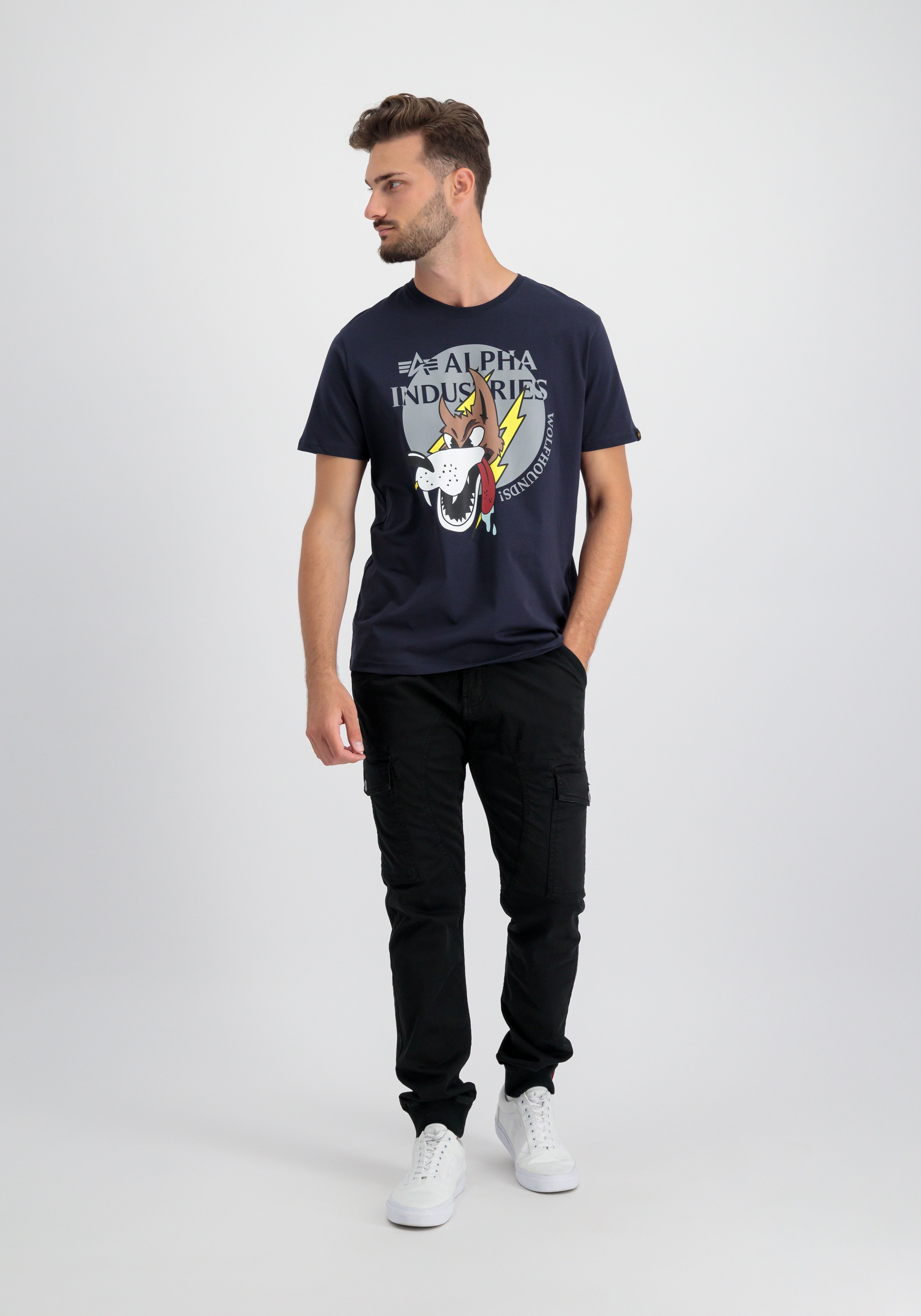 Alpha Industries T-Shirt »Alpha Industries Men - T-Shirts Wolfhounds T-Shirt«