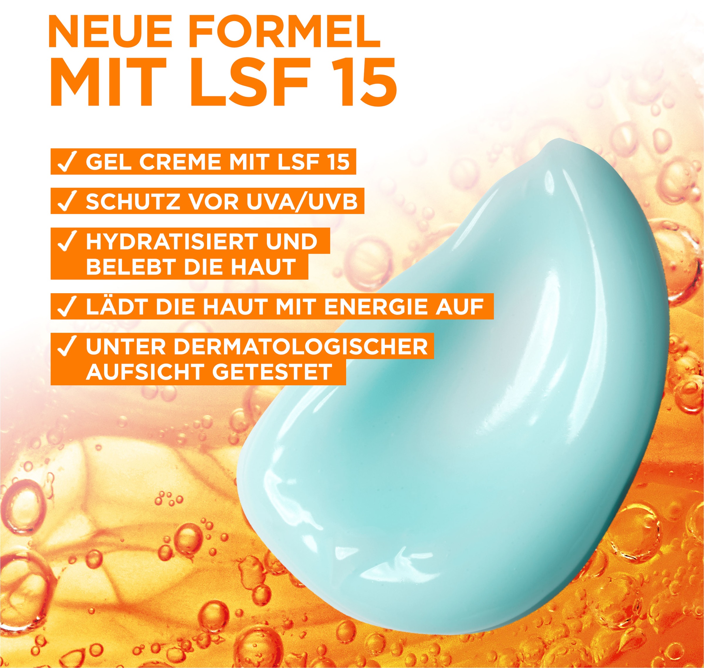 L'ORÉAL PARIS MEN EXPERT Gesichtsgel »Hydra Energy 24H Pflege LSF15«, mit Lichtschutzfaktor