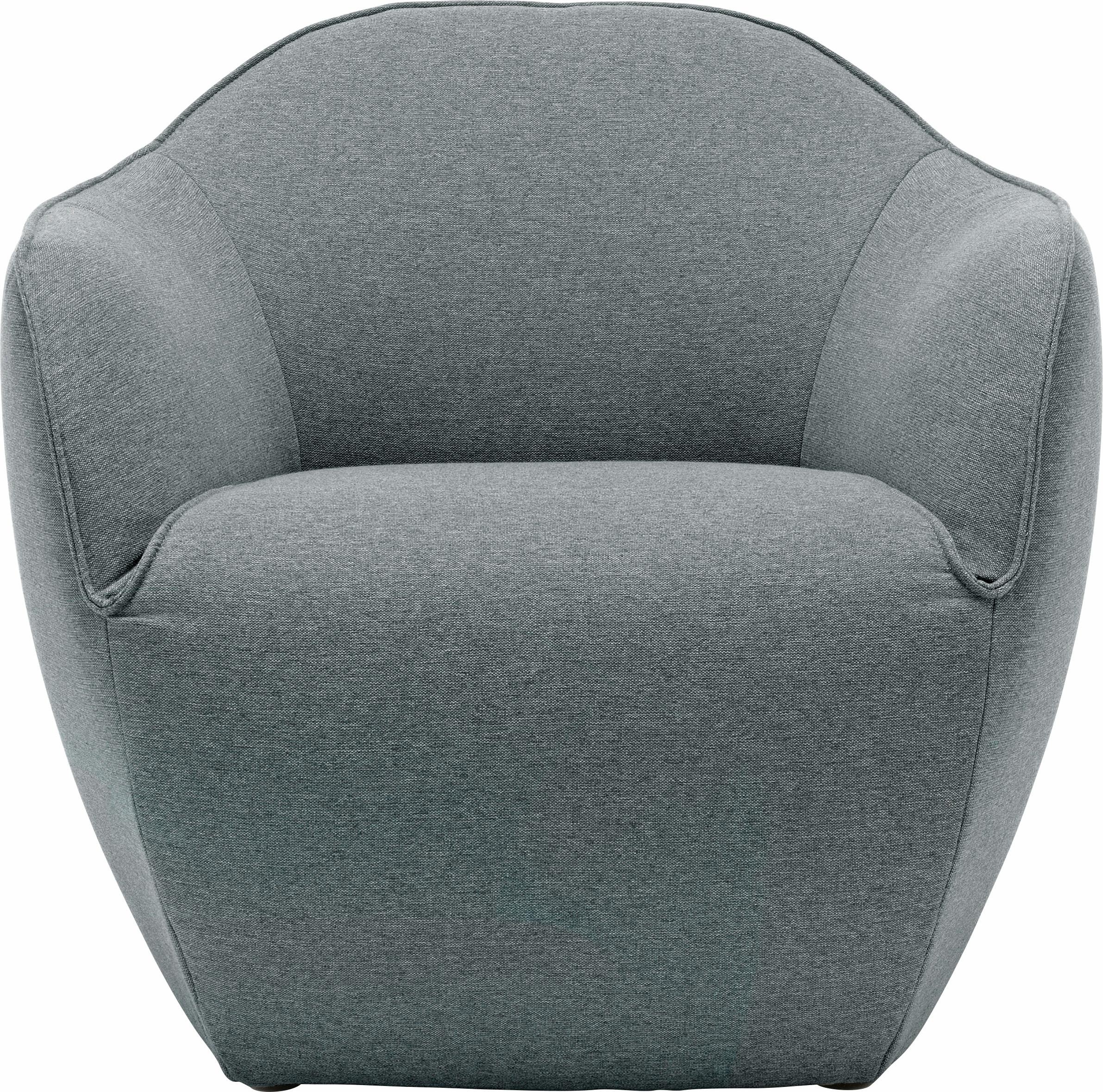 Creation BY ROLF BENZ Sessel »CR.480 Designsessel, Loungesessel«, Wahlweise aus Leder oder Chenille