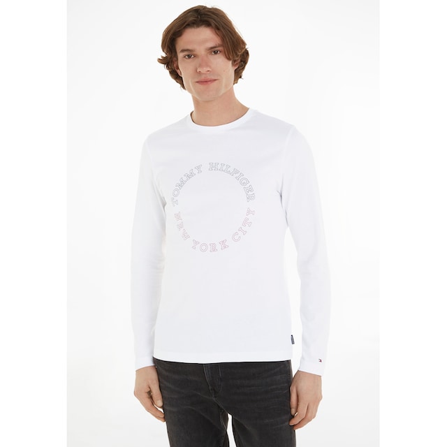 Tommy Hilfiger Langarmshirt »MONOTYPE ROUNDLE LS TEE« online kaufen bei OTTO