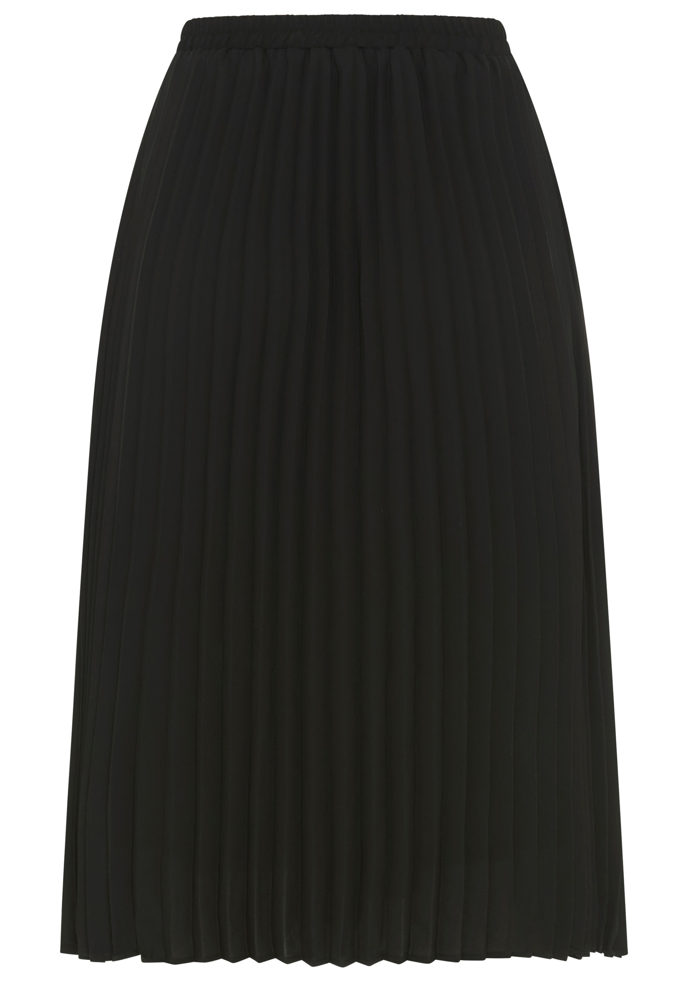 Tamaris Plisseerock mit elastischem Bund