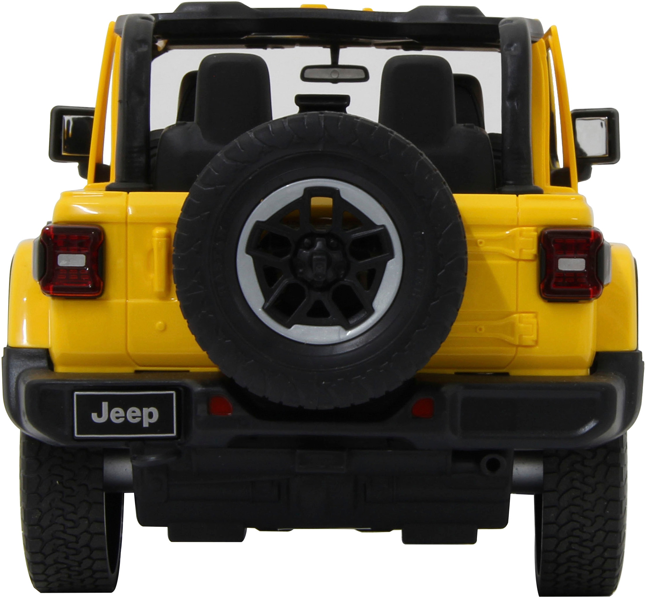 Jamara RC-Auto »Deluxe Cars, Jeep Wrangler JL, 1:14, gelb, 2,4GHz«, mit LED-Licht