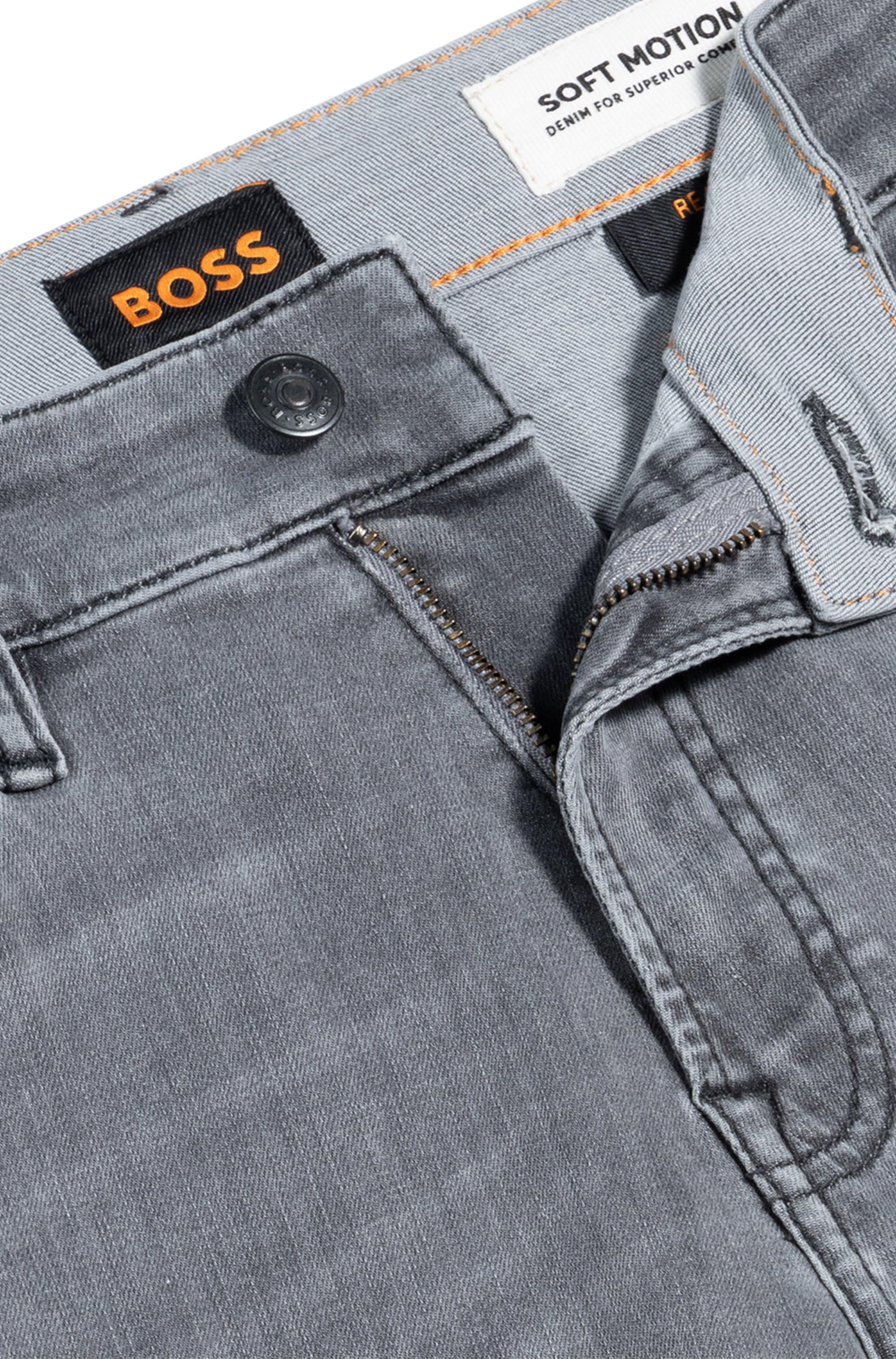 BOSS ORANGE Stretch-Jeans »Re Maine«, mit Markenlabel am Bund
