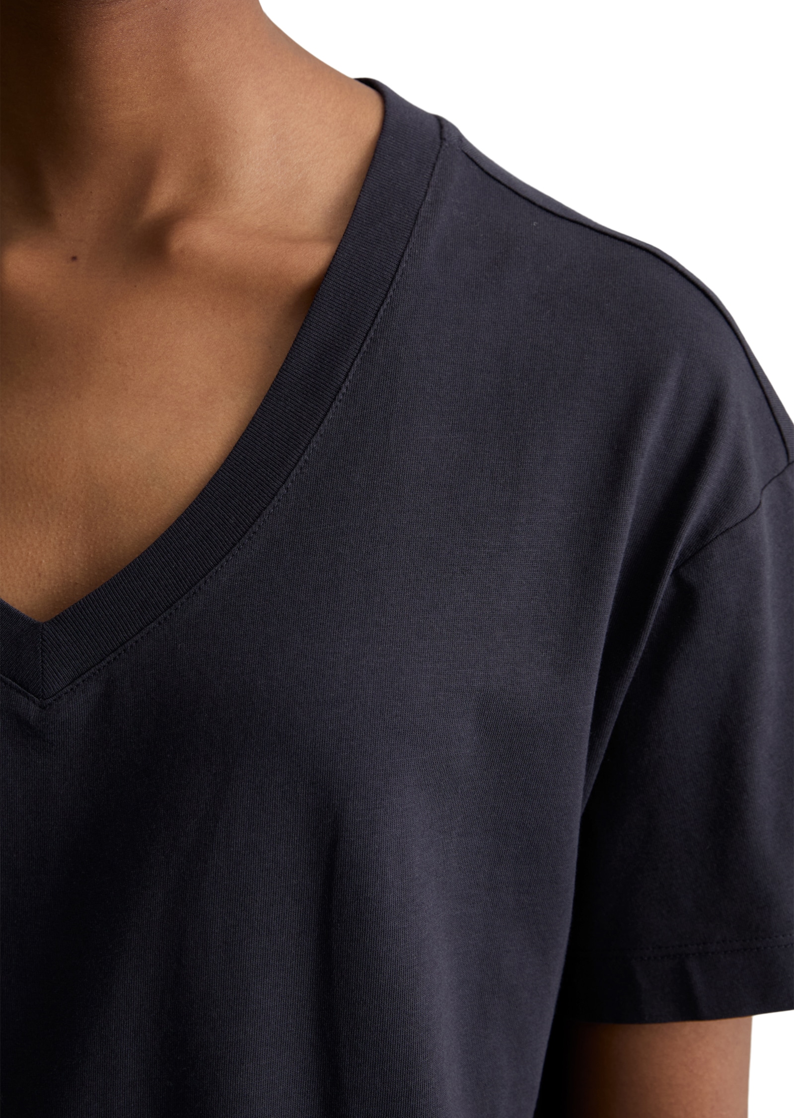 Marc O'Polo DENIM V-Shirt regular aus Baumwoll-Single-Jersey