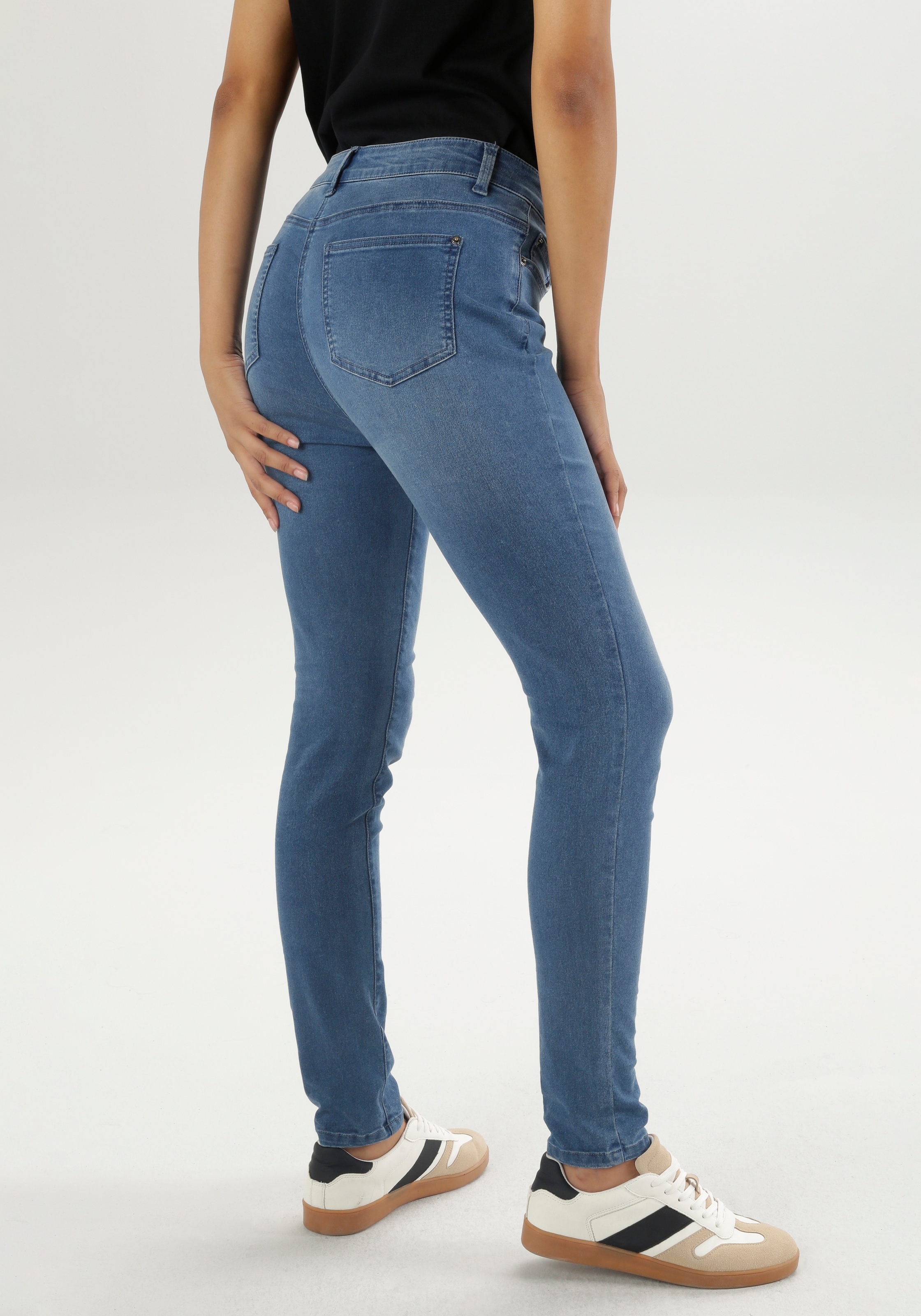 Aniston SELECTED Skinny-fit-Jeans, normal waist - NEUE KOLLEKTION