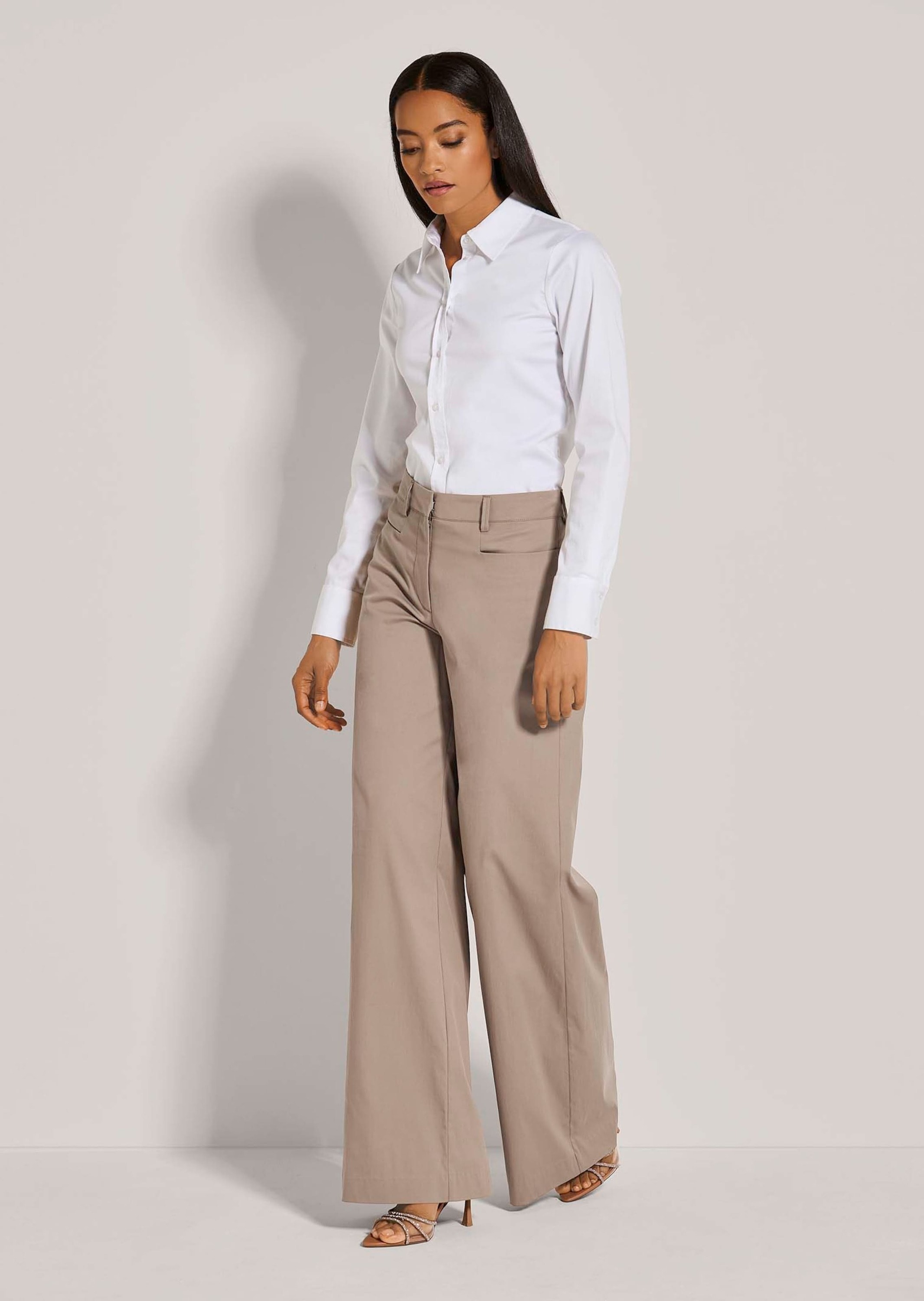 MADELEINE Palazzohose »Hose Weite Hose mit Taschen«