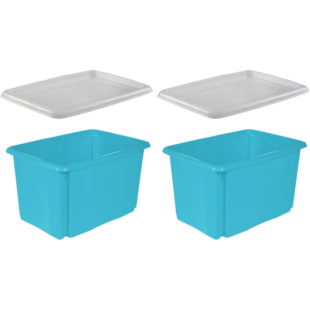 keeeper Aufbewahrungsbox »emil«, (Set, 2 St.)