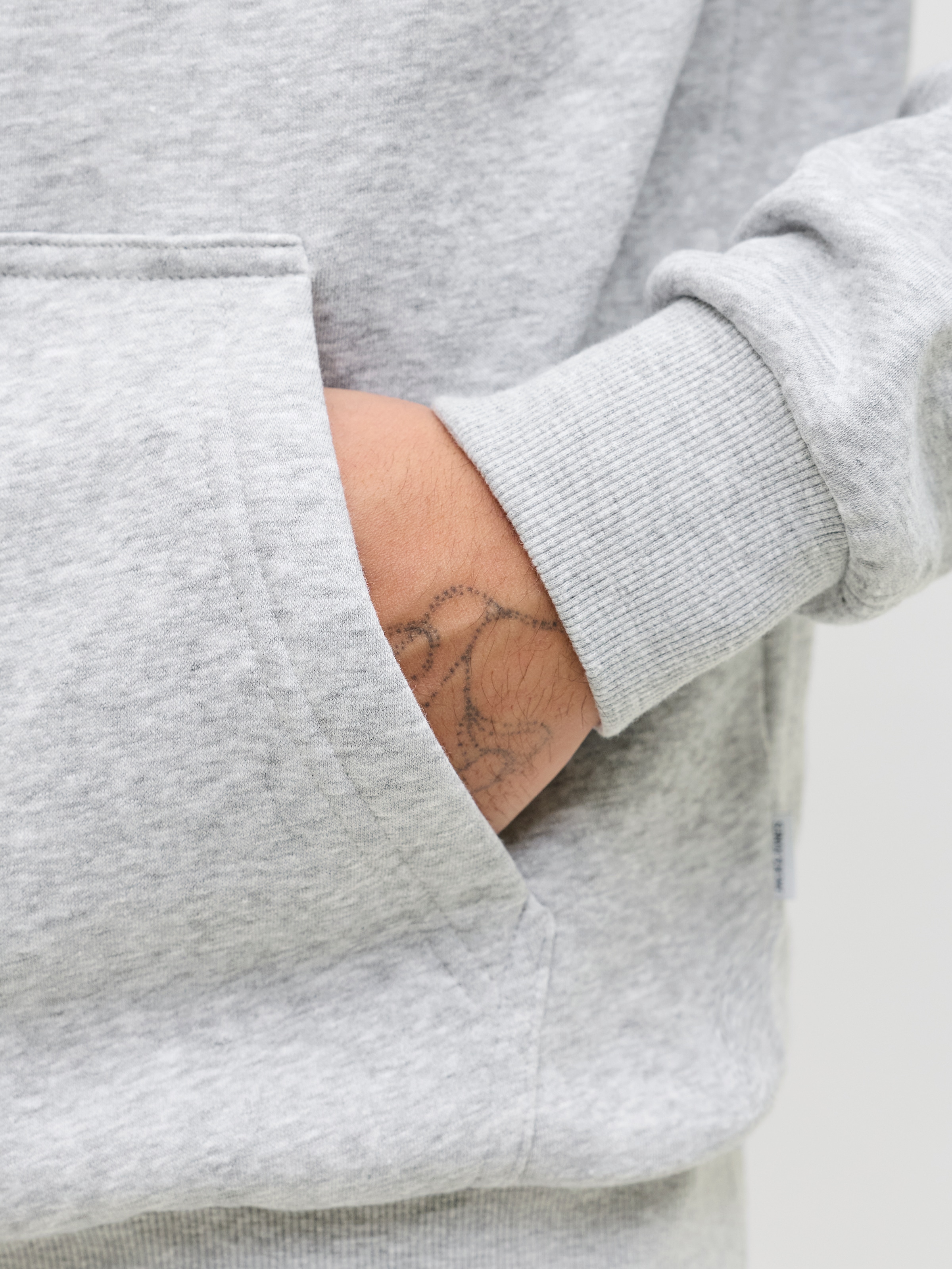 Jack & Jones Kapuzensweatshirt »JJEBRADLEY SWEAT HOOD NOOS«, mit Känguru Tasche
