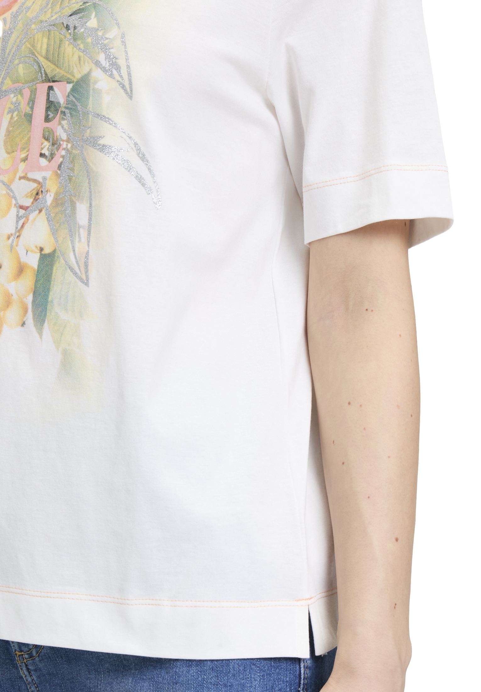 Cartoon T-Shirt »Printshirt mit Rundhalsausschnitt«