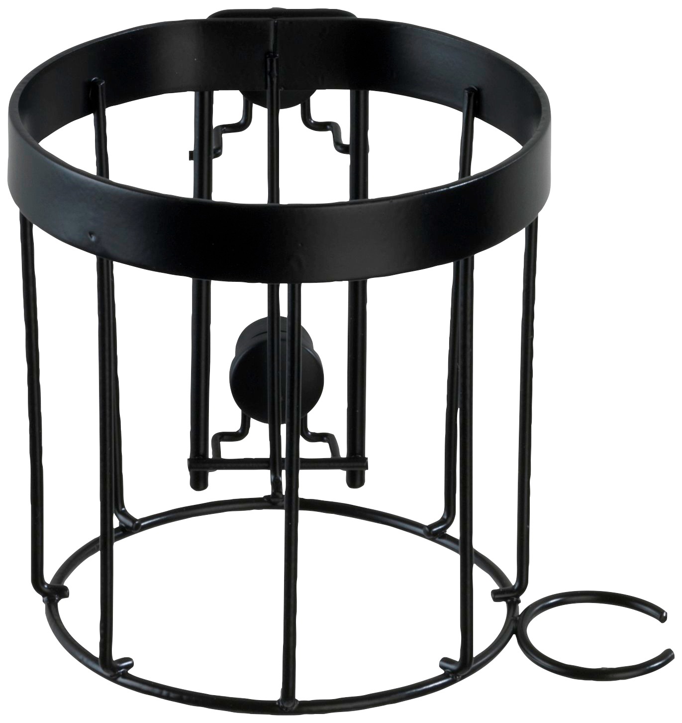 WENKO Haartrocknerhalter »Classic Plus Black«, Befestigung mit und ohne bohren möglich
