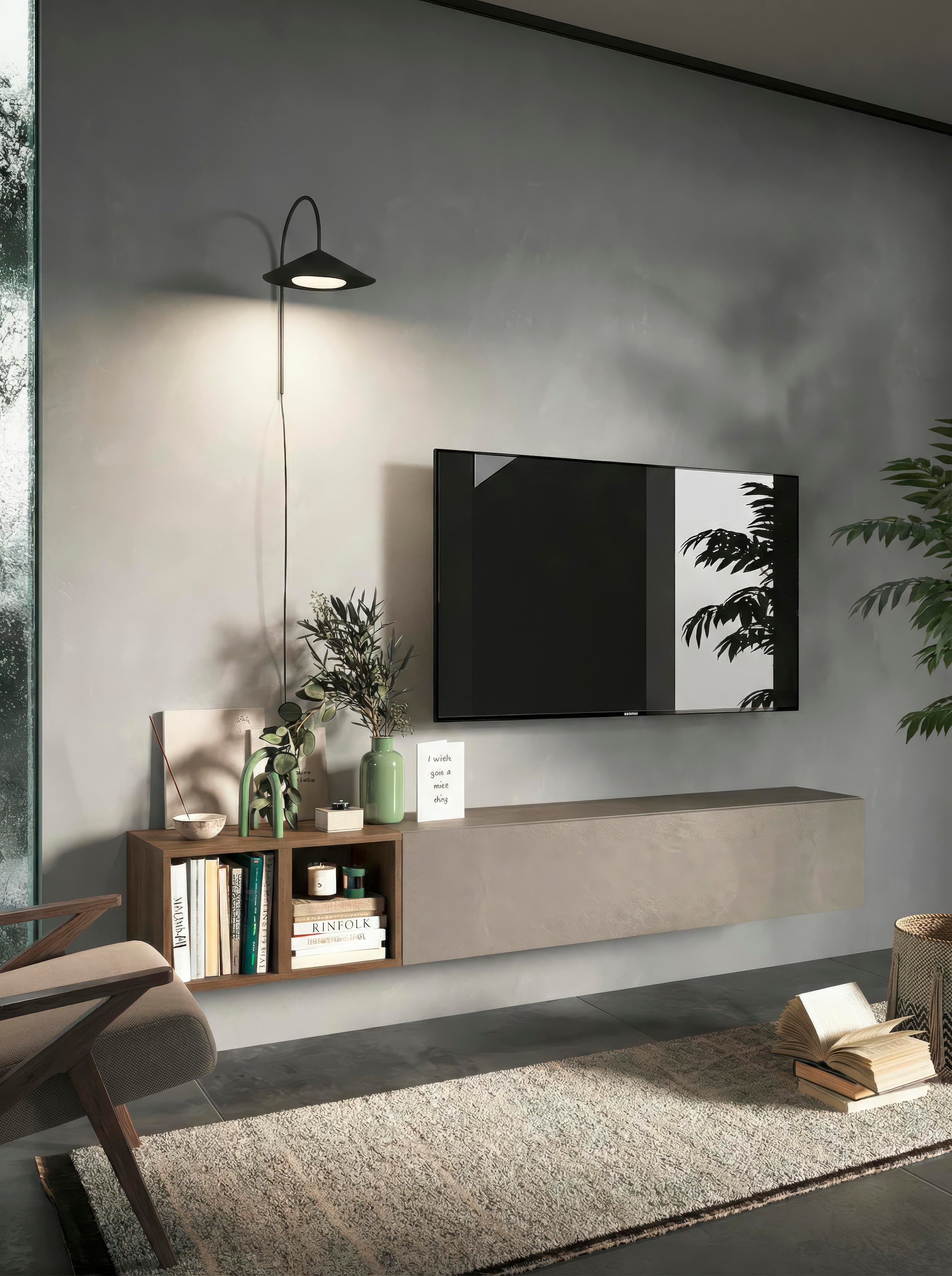 Home affaire Wohnwand »Infinity, 2tlg. Breite 194 cm, Höhe variabel, Wohnwand« Spar-Set, 2 Stk. tlg.