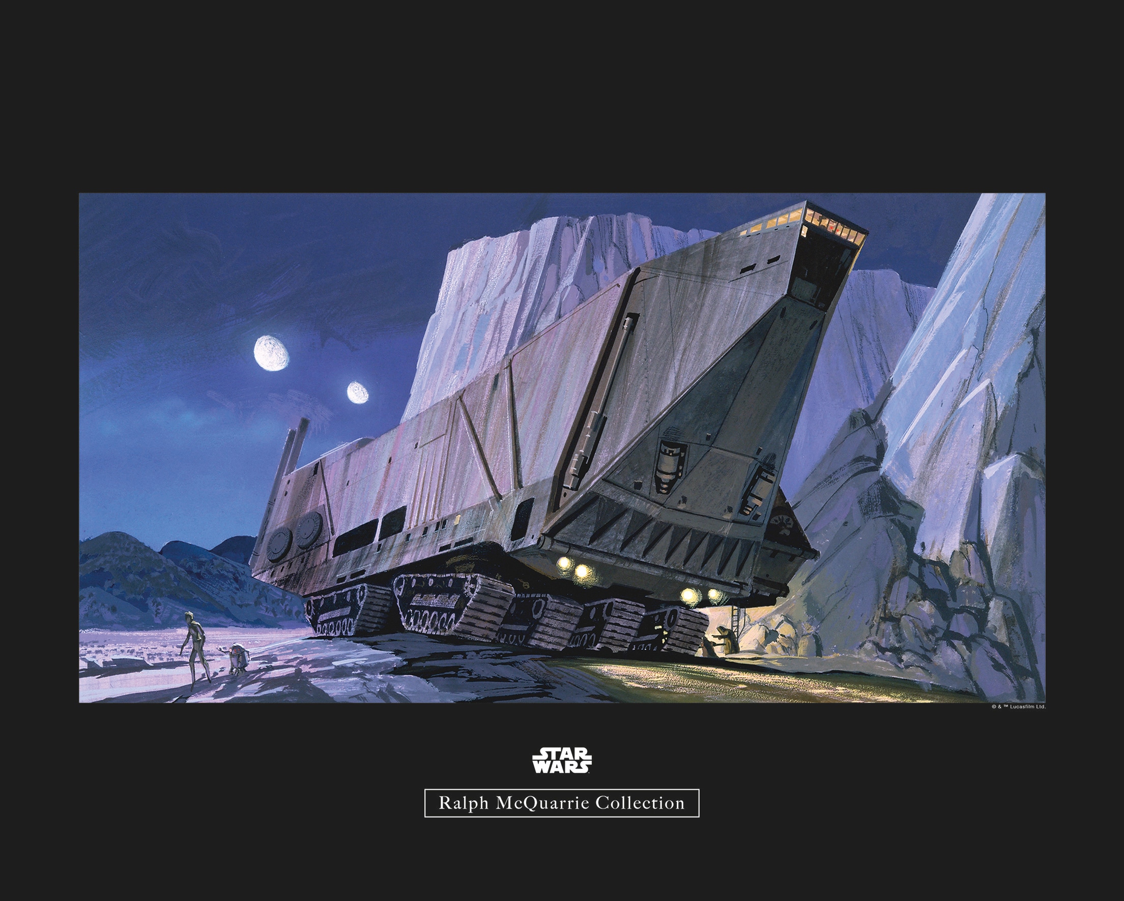 Poster »Star Wars Classic RMQ Sandcrawler«, Star Wars, (1 St.), Kinderzimmer,...