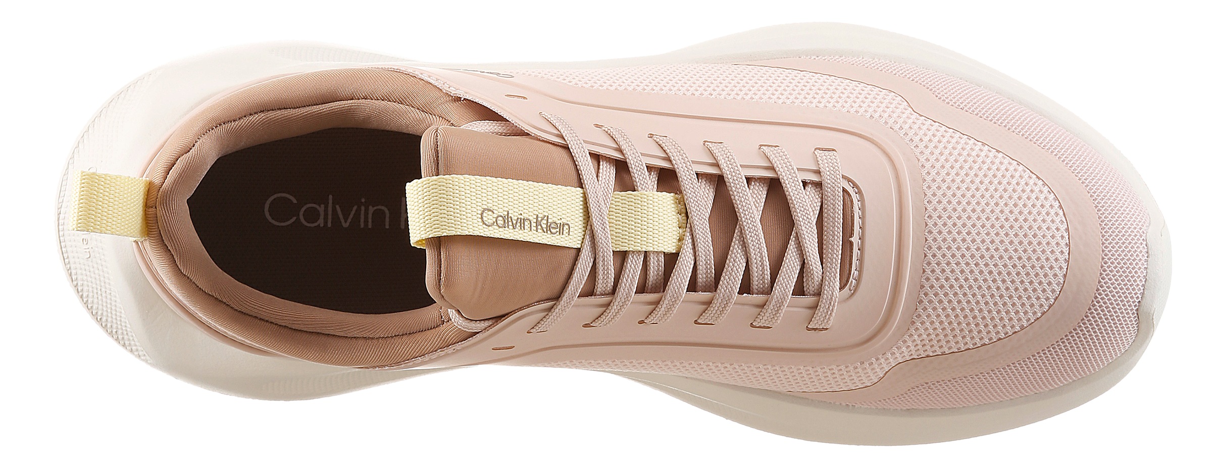 Calvin Klein Slip-On Sneaker »LIGHT RUNNER SOCK MESH LYCRA«  Slipper, Halbschuh, Freizeitsneaker mit Anziehlaschen