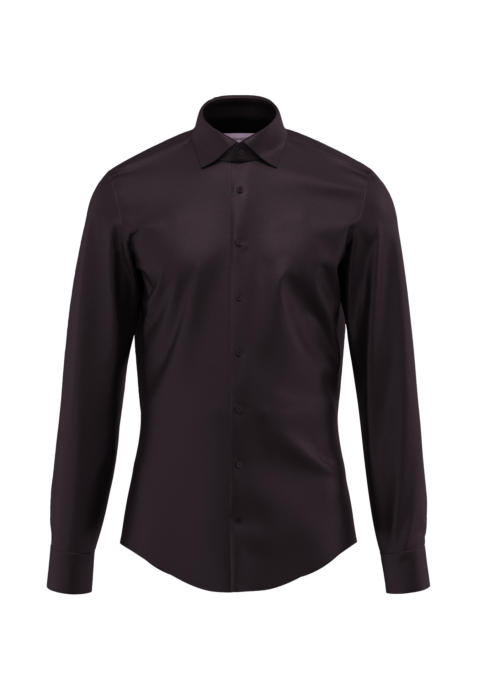 seidensticker Businesshemd »Schwarze Rose«, Shaped 1/1 Kentkragen Uni