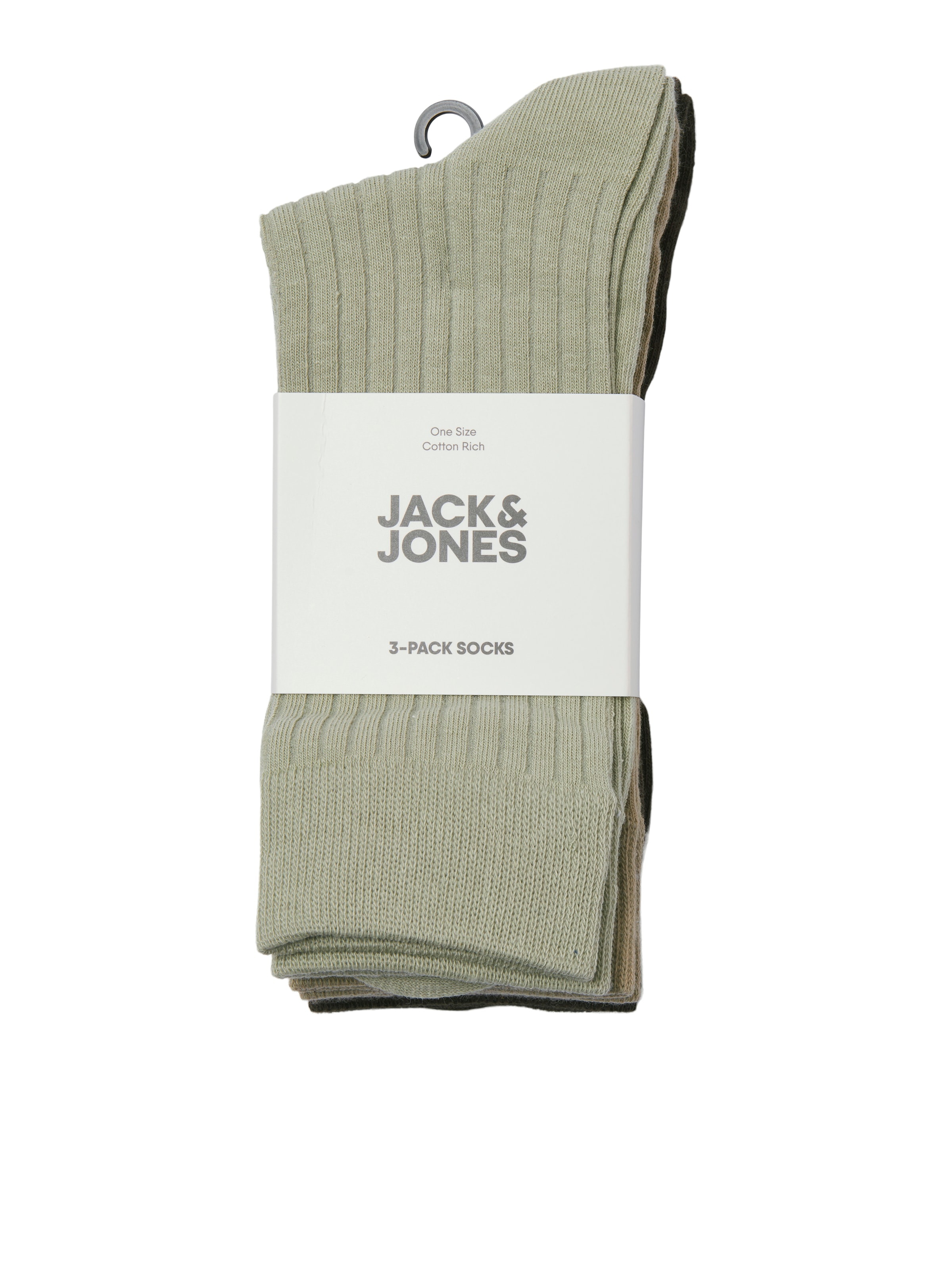 Jack & Jones Freizeitsocken »JACVINI SOCKS 3 PACK SN« Packung, 3 Paar tlg.
