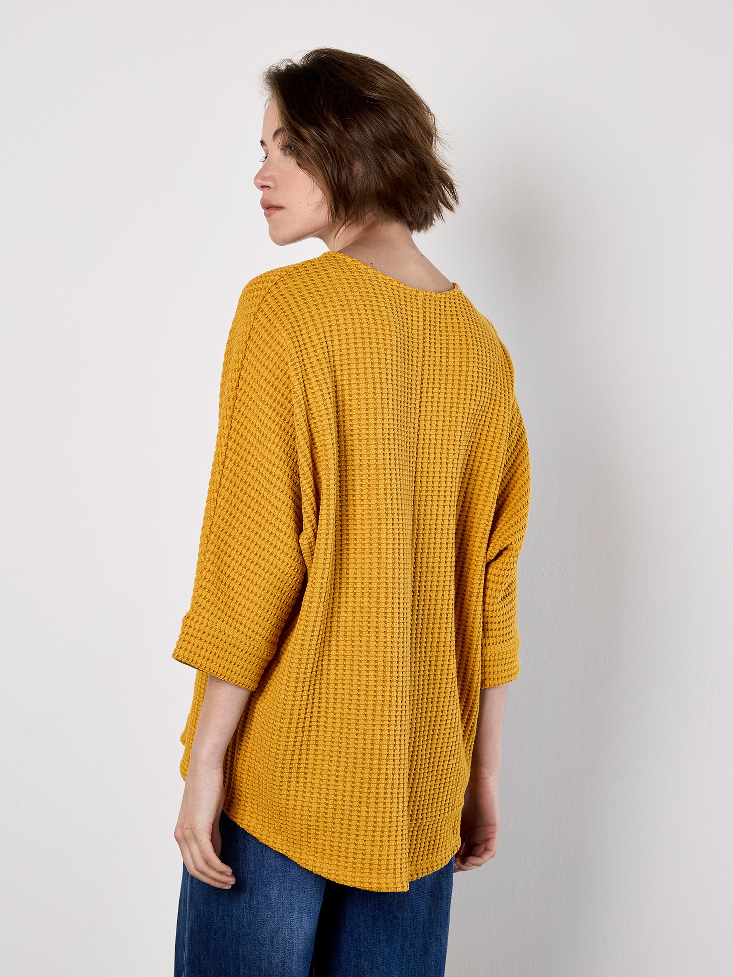Apricot Strickpullover »Pullover« in Waffeloptik