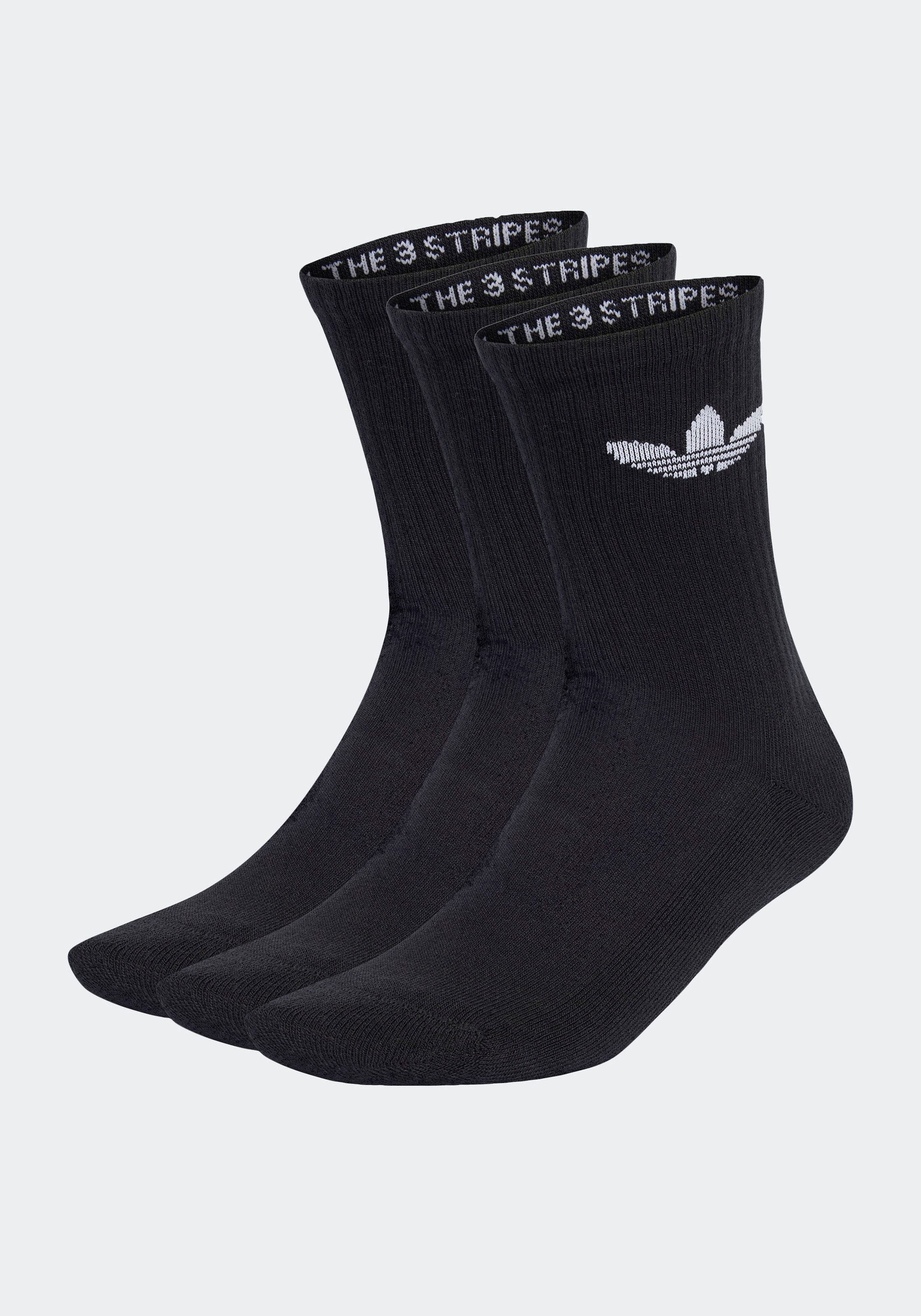 Sportsocken »TREFOIL CUSHION CREW SOCKEN, 3 PAAR«, (3 Paar)