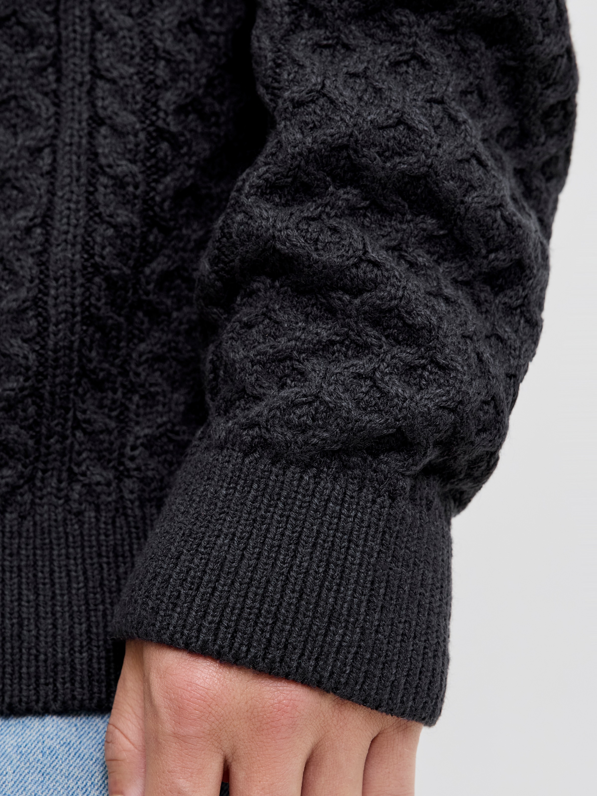 Jack & Jones Troyer »JPRBLUSEAN KNIT CABLE HALF ZIP SN«