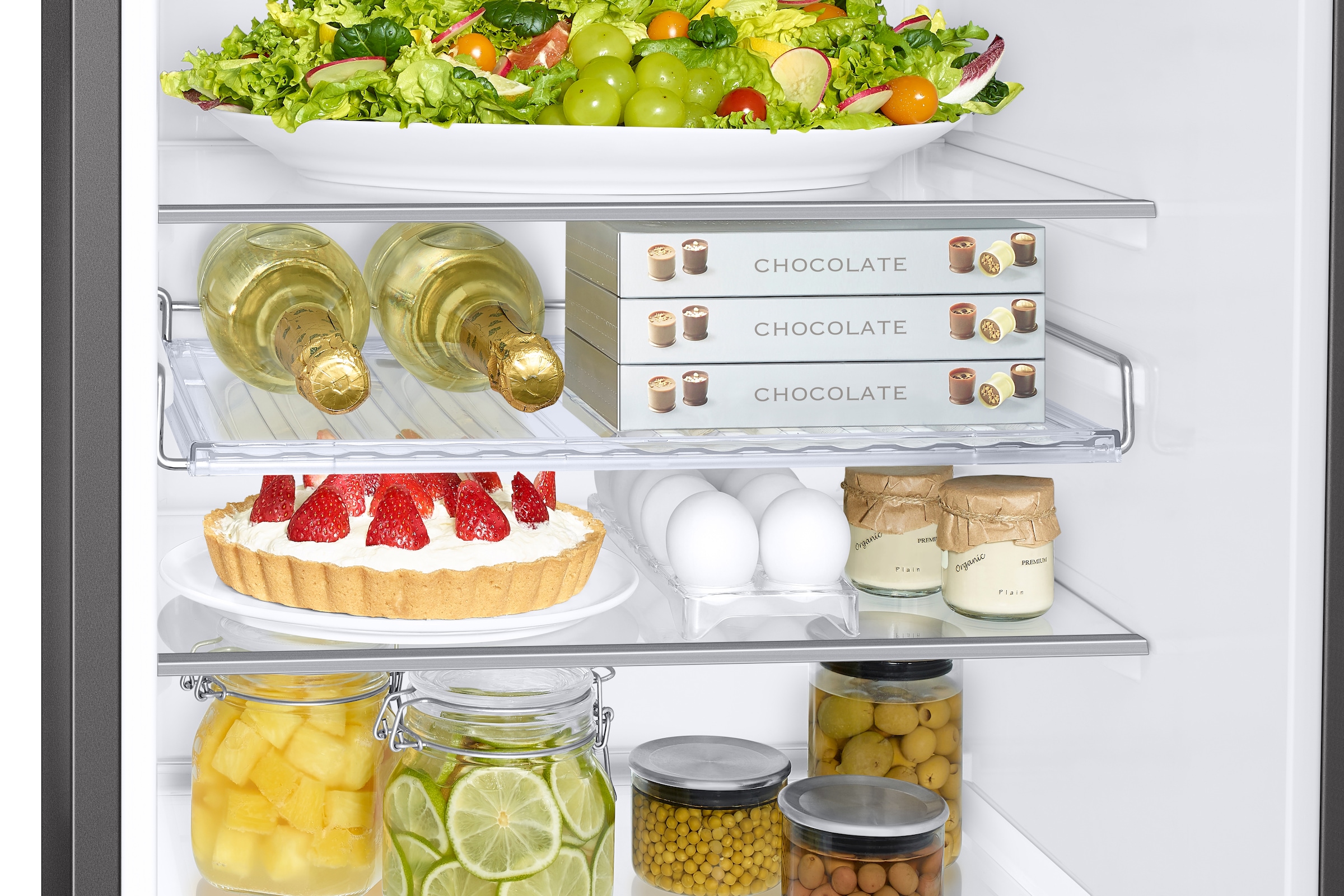 Samsung Kühl-/Gefrierkombination RB7300 »RB34C605CB1/EF« 185,3 cm hoch 59,5 cm breit