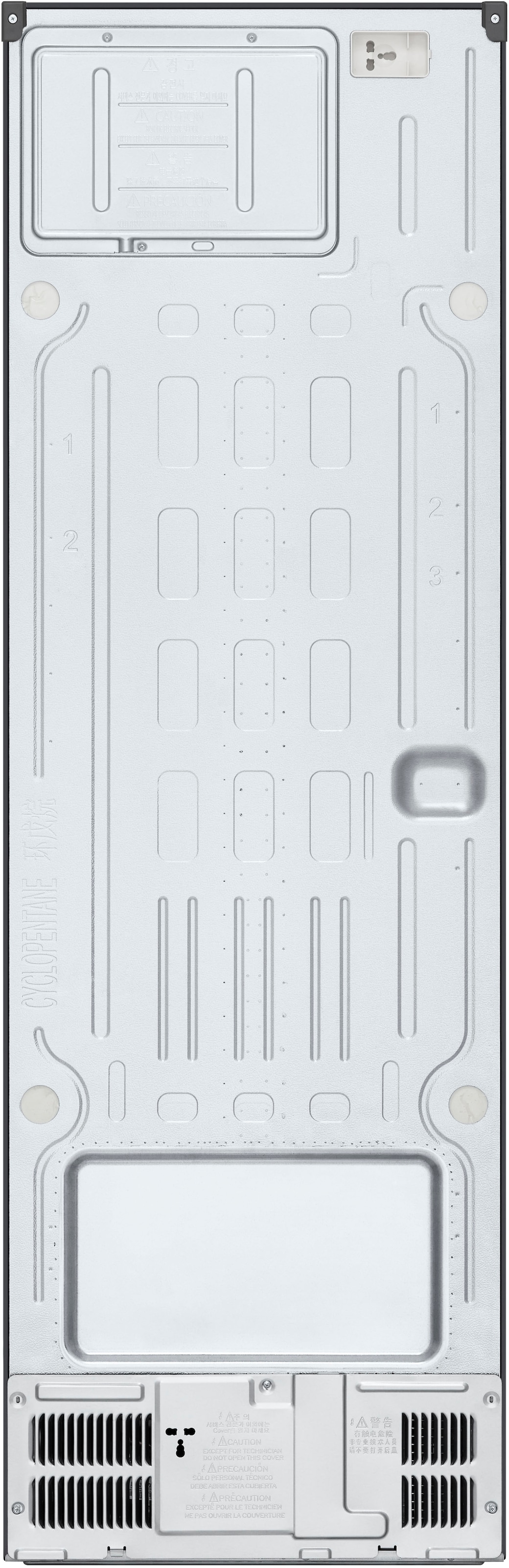 LG Kühlschrank »GLM71MCCSX«, Larder & Freezer