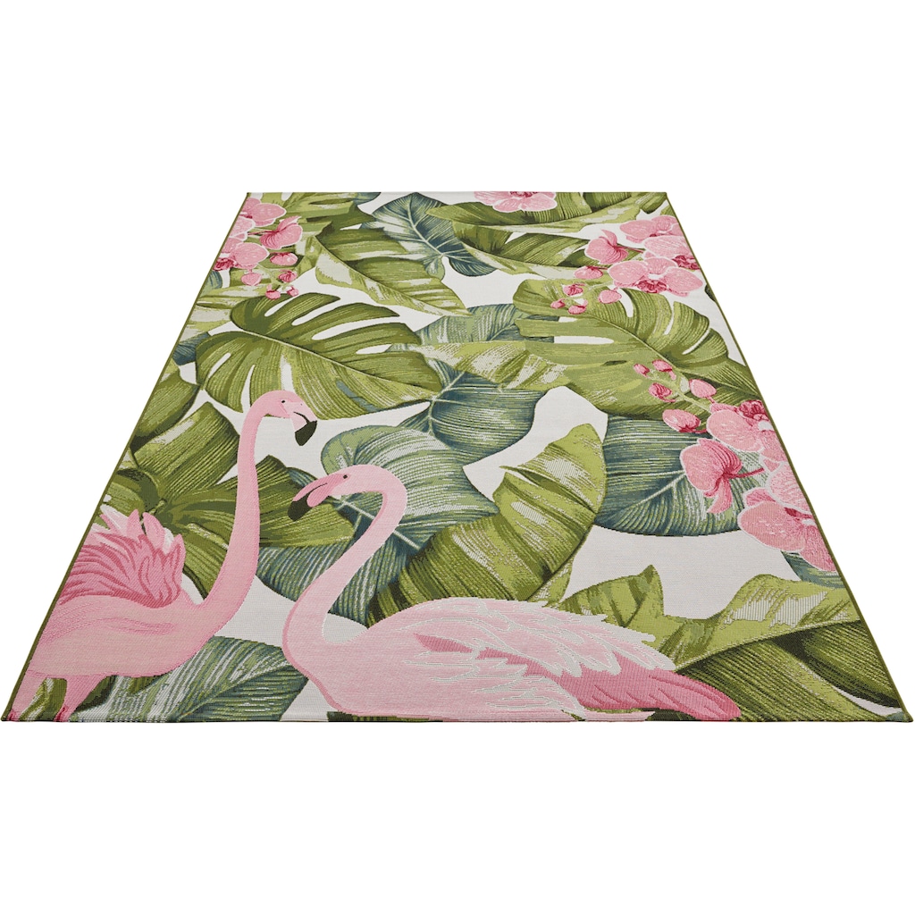 HANSE Home Outdoorteppich »Tropical Flamingo«, rechteckig