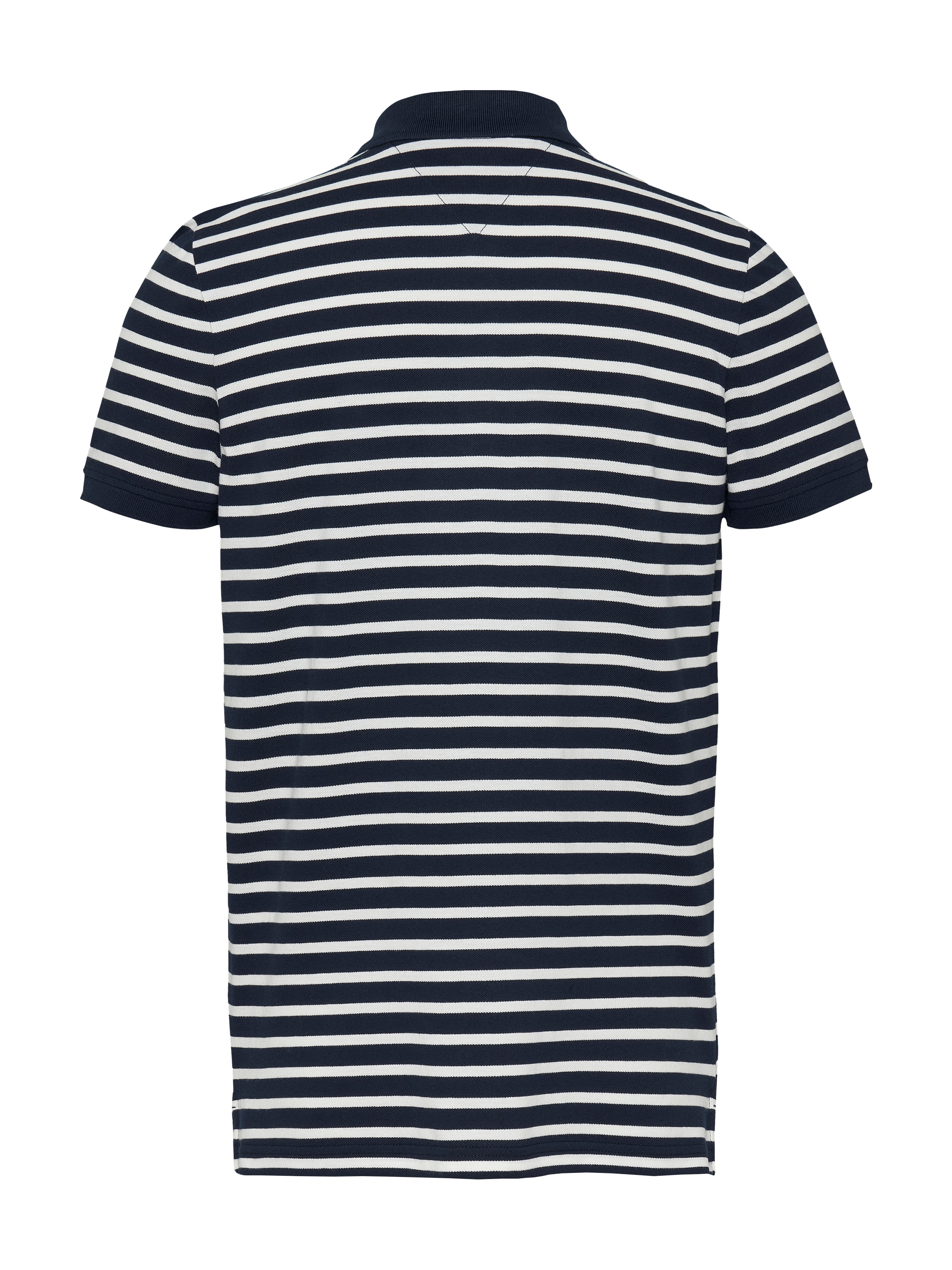 Tommy Jeans Poloshirt »TJM SLIM PLACKET POLO EXT«, modisch geringelt
