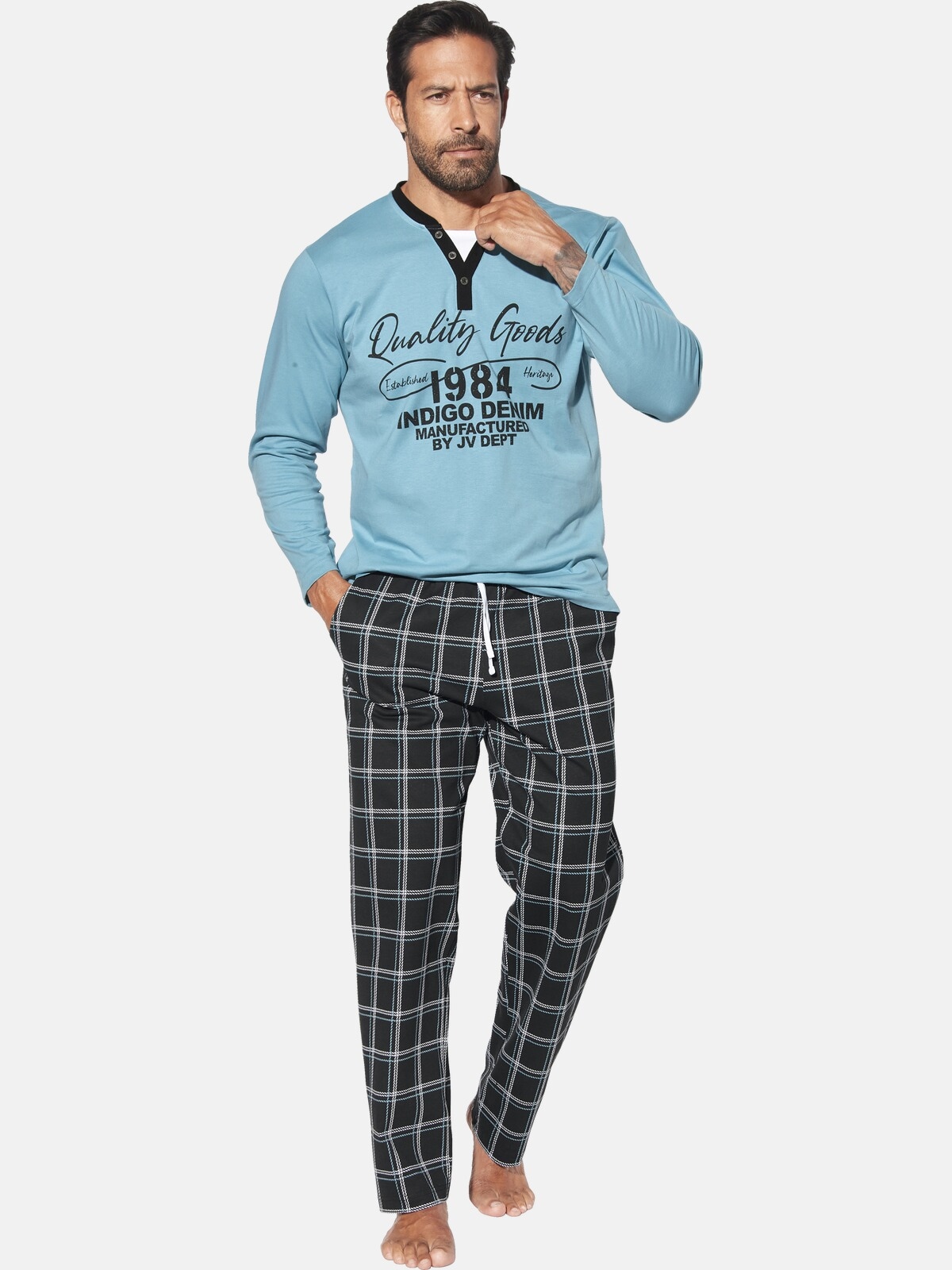 Jan Vanderstorm Schlafanzug »Schlafanzug ROLFHEIM«