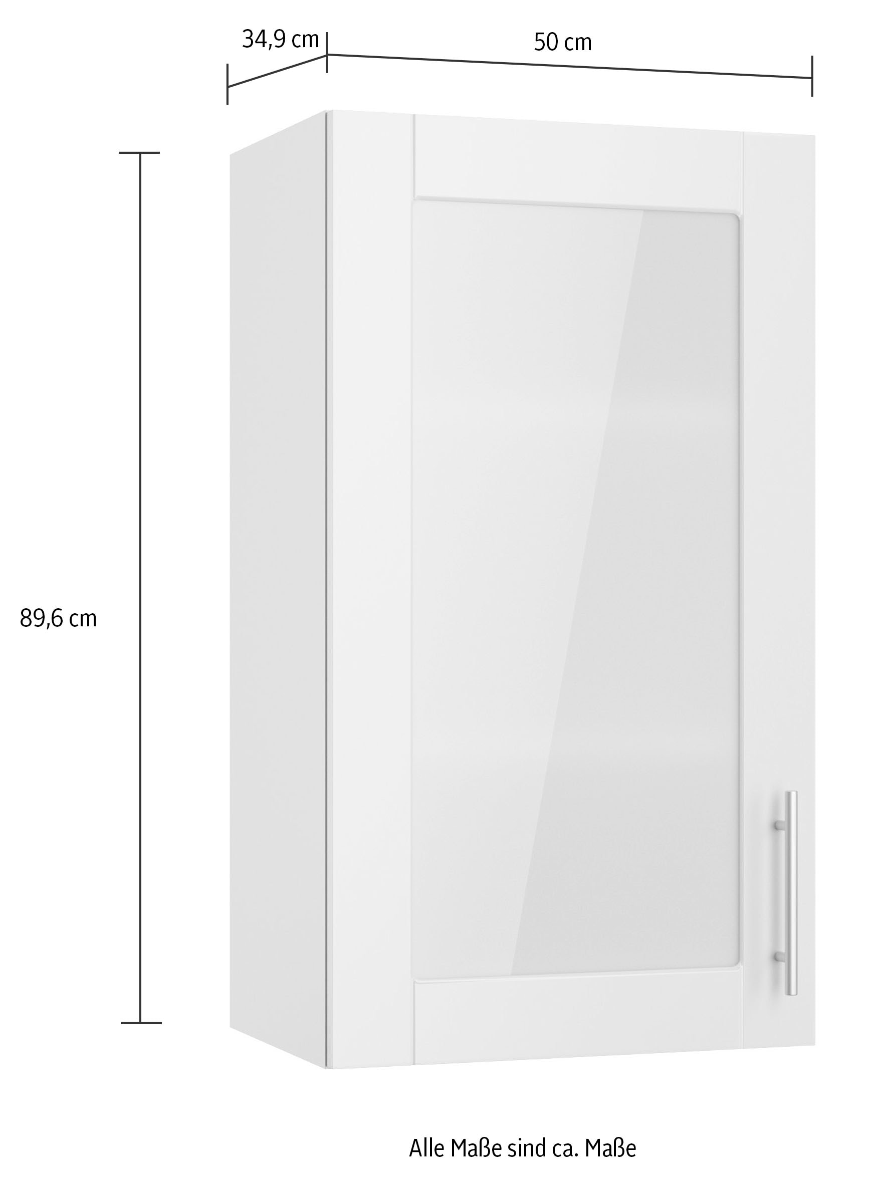 KOCHSTATION Glashängeschrank »KS-Ahus«, Breite 50 cm