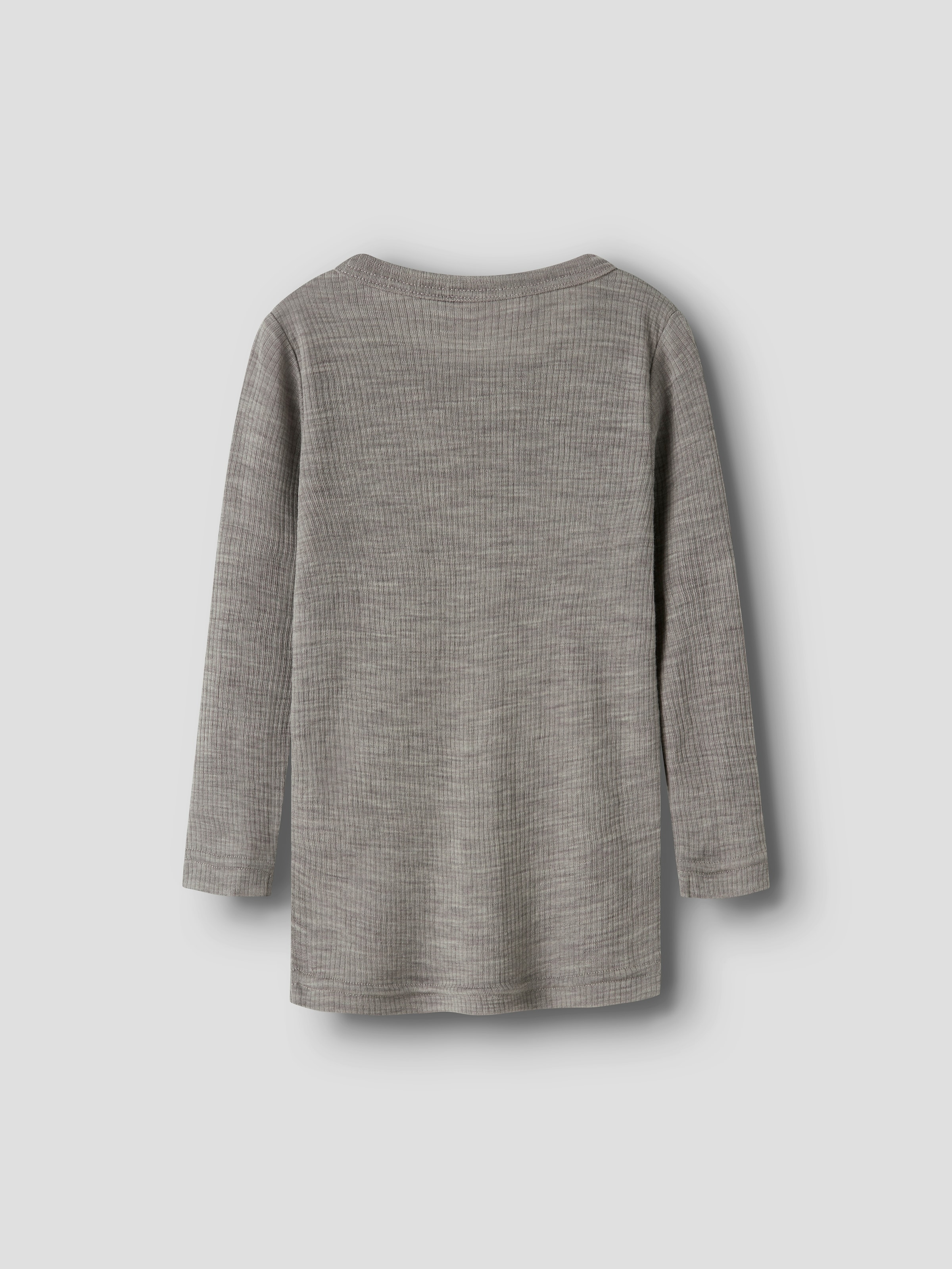 Name It Langarmshirt »NMNWAX WOOL RIB LS TOP NOOS« aus reiner Merinowolle