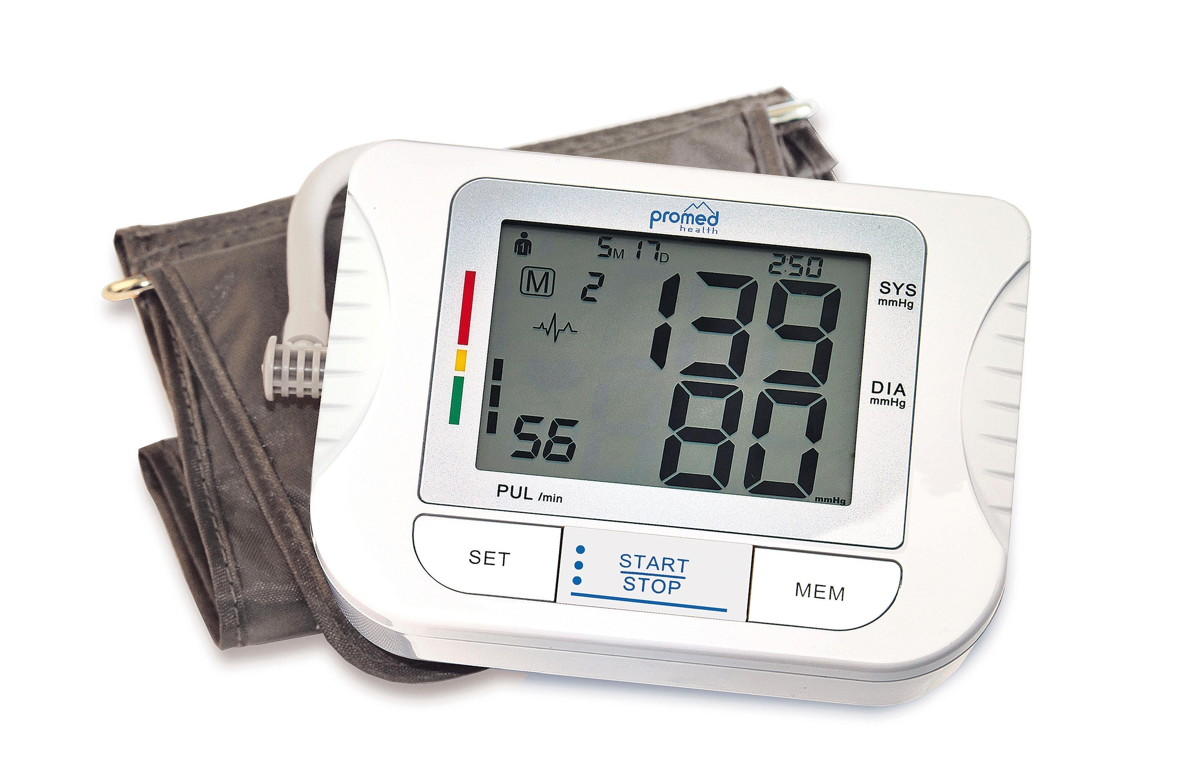 Oberarm-Blutdruckmessgerät »PBM-3.5«, Mittelwertanzeige der letzten 3 Messungen