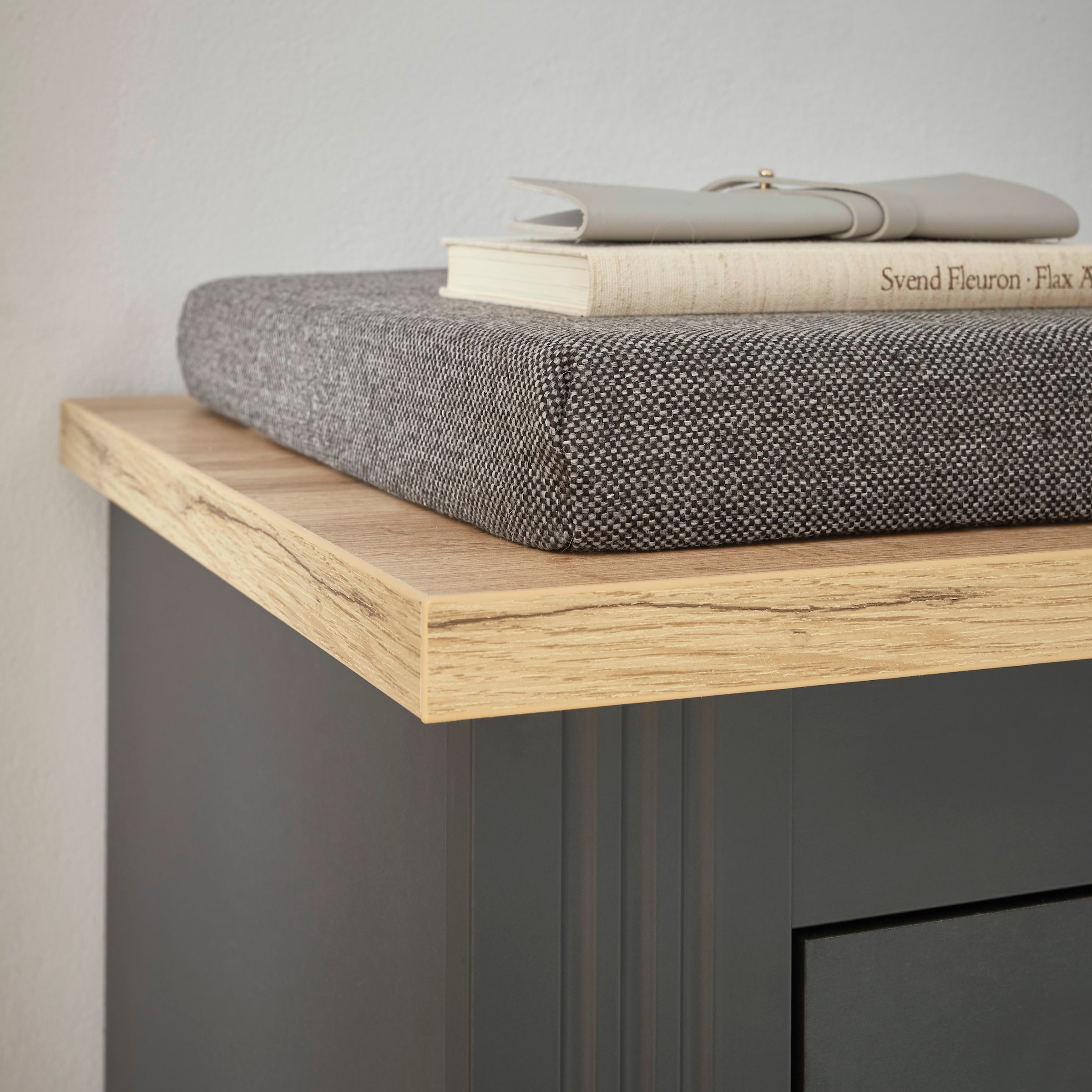 Home affaire Garderoben-Set »WESTMINSTER TOPSELLER!«, (3 St., Schuhbank, Paneel, Garderobenschrank), im romantischen Landhausstil