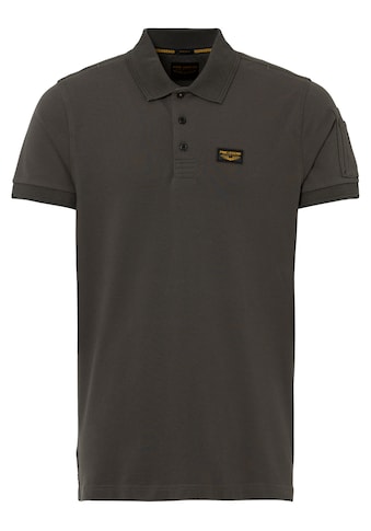 Poloshirt, mit Logostickerei