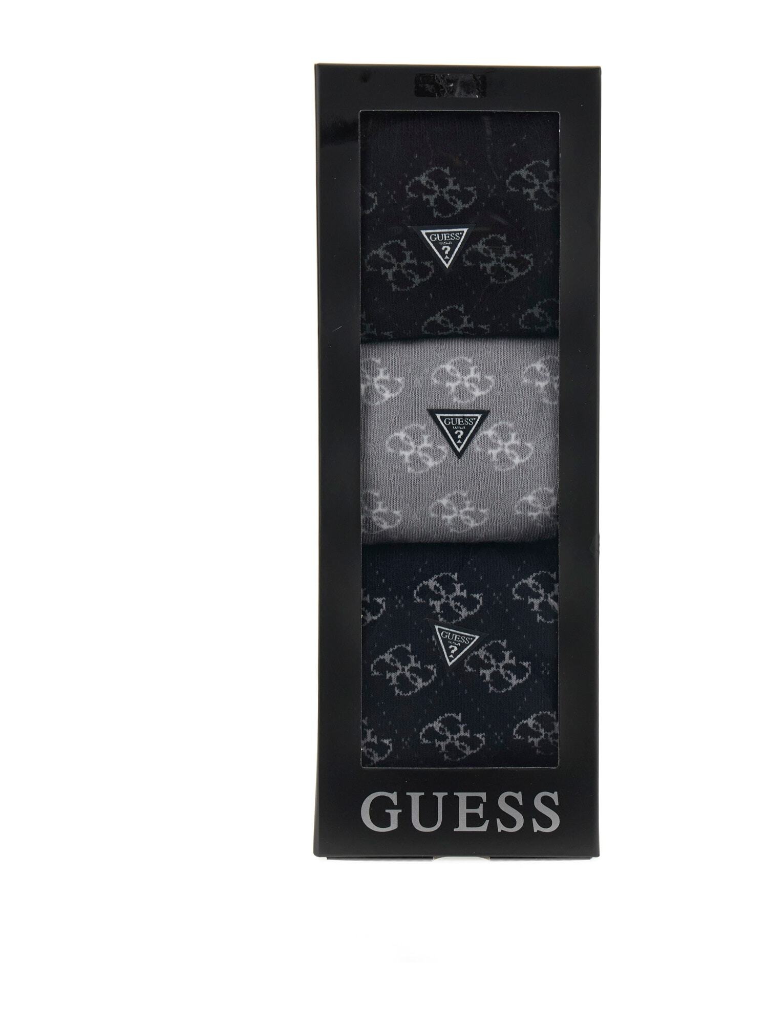 Guess Socken »SOCKS 3PACK« Packung, 3 Paar tlg. mit 4G-Logojacquard
