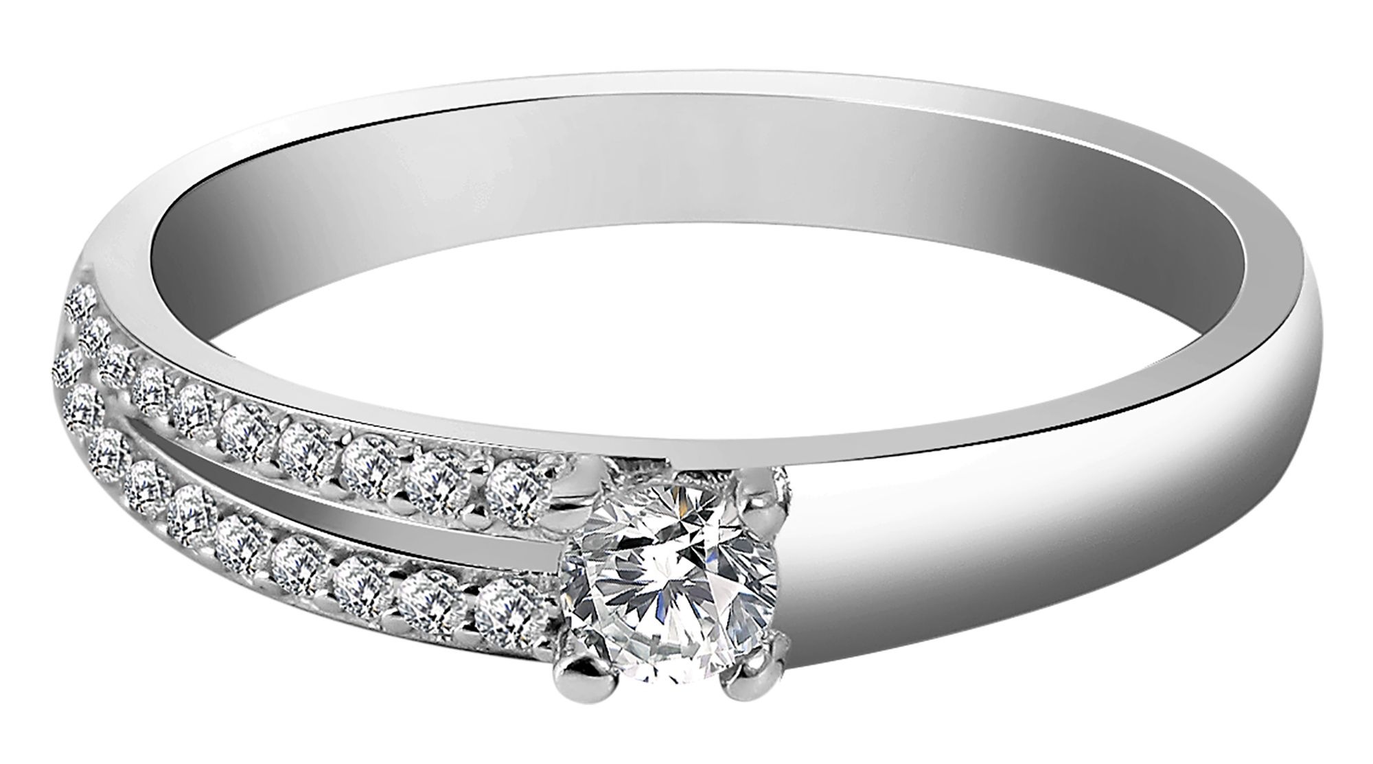 Adelia´s Fingerring »Damen Ring aus 925 Silber mit Zirkonia«