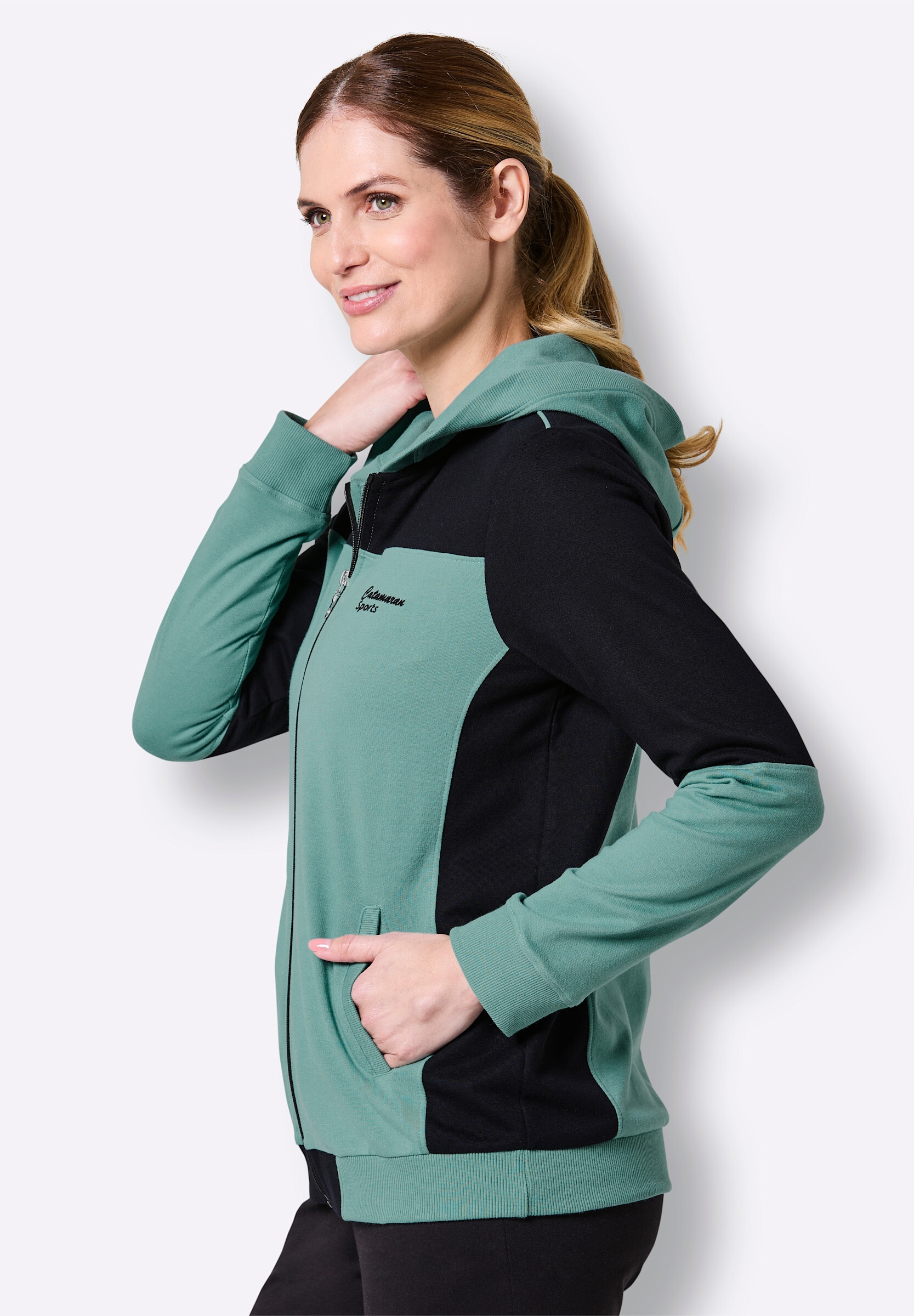 Witt Shirtjacke »Freizeitjacke Sweatjacke im Colour-Blocking«
