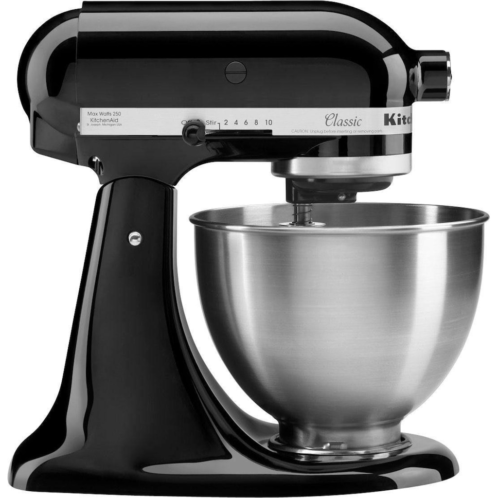 KitchenAid Küchenmaschine »5K45SSEOB ONYX BLACK«