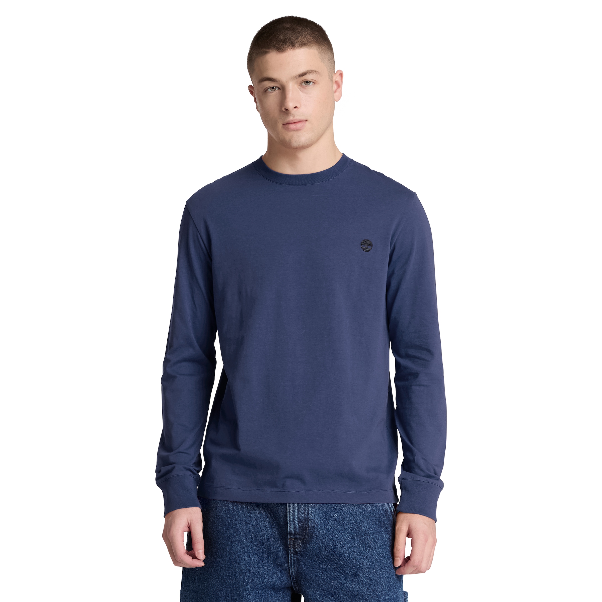 Timberland Langarmshirt »EXETER RIVER - Tree Embroidered LS« Langarmshirt, aus Baumwolle, in den Größen S bis XXXL