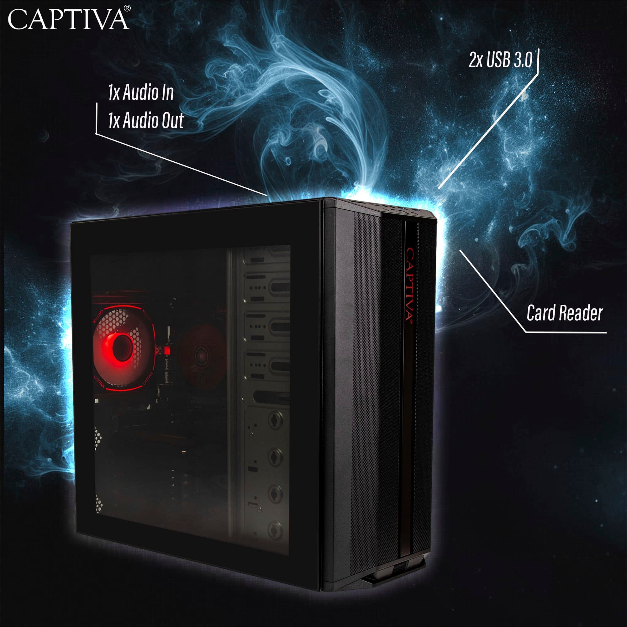 CAPTIVA Gaming-PC »Entry Gaming R10-1500«