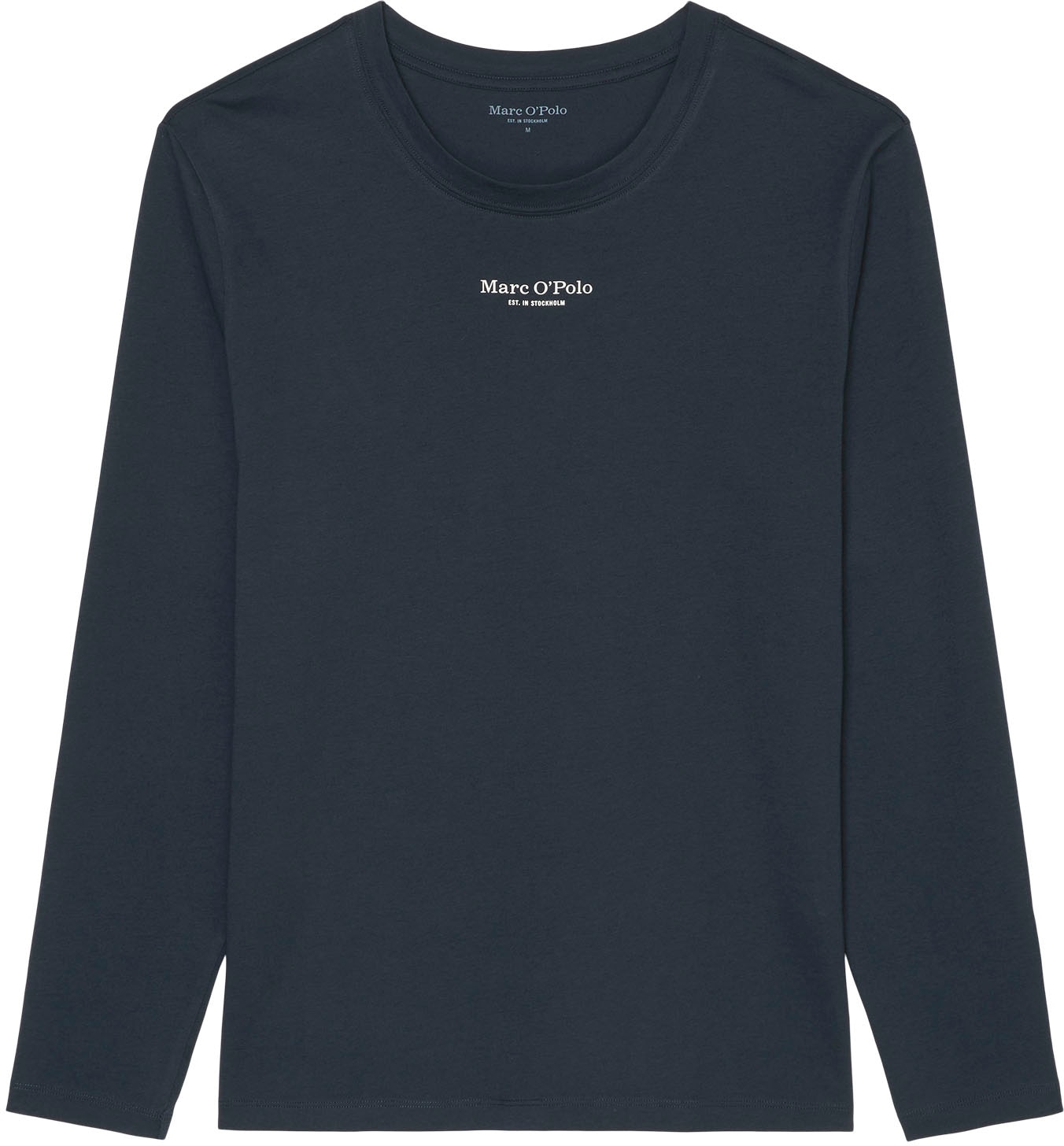 Marc O'Polo Langarmshirt »Mix & Match Cotton«, mit Langarm und Logoprägung