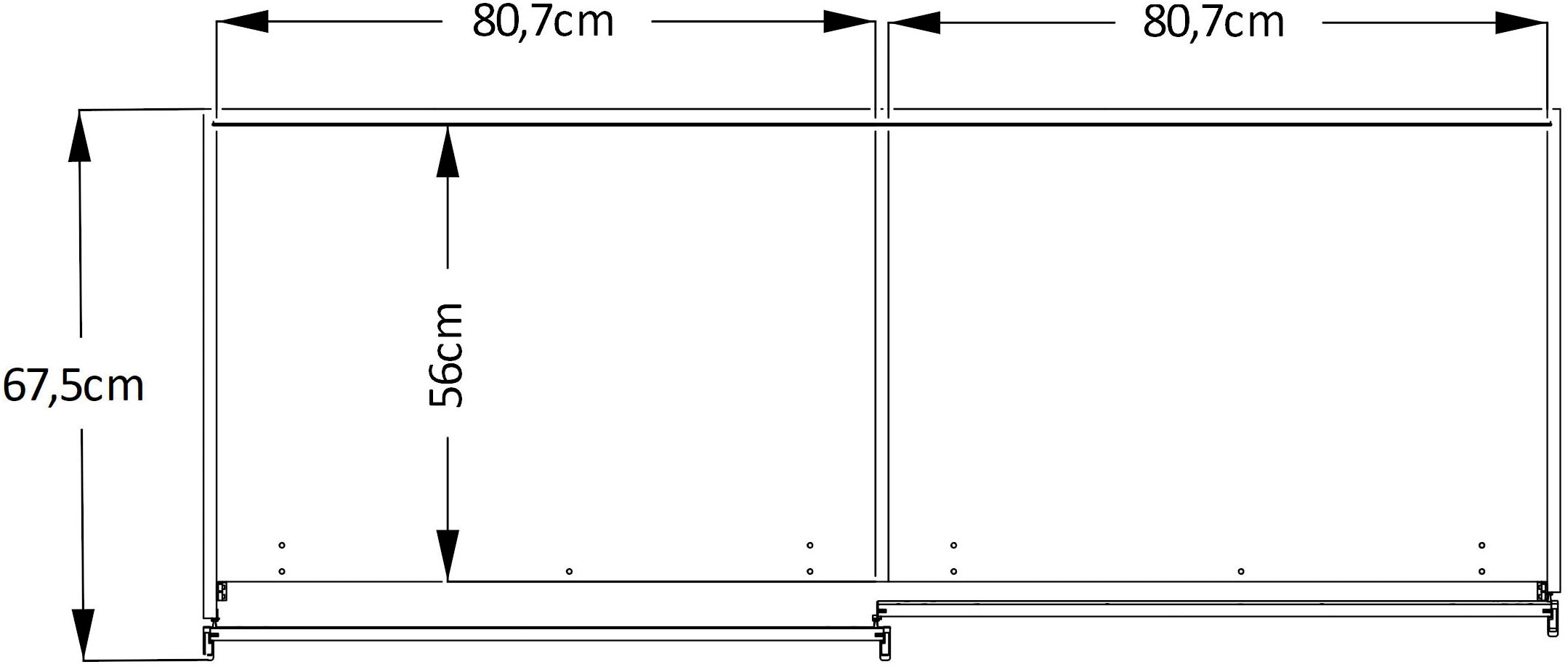 STAUD Schwebetürenschrank »Sinfonie Plus, edles Design in hochwertiger Qualität, Made in Germany« Mit vier verschiedenen Ausstattungsvarianten