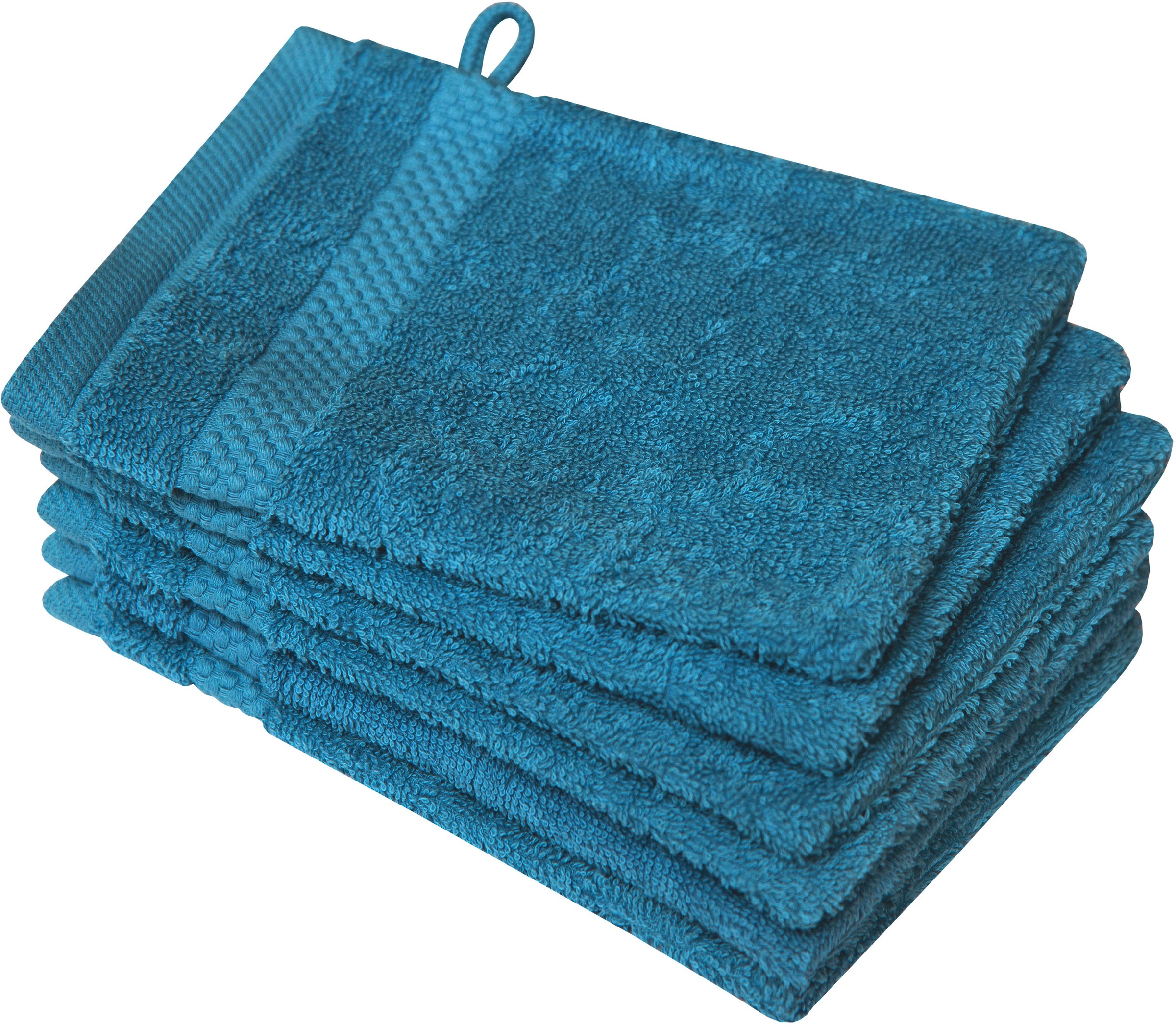 Dyckhoff Waschhandschuh »Planet« 450 g/m² in blau, Größe B/L: 16 cm x 21 cm