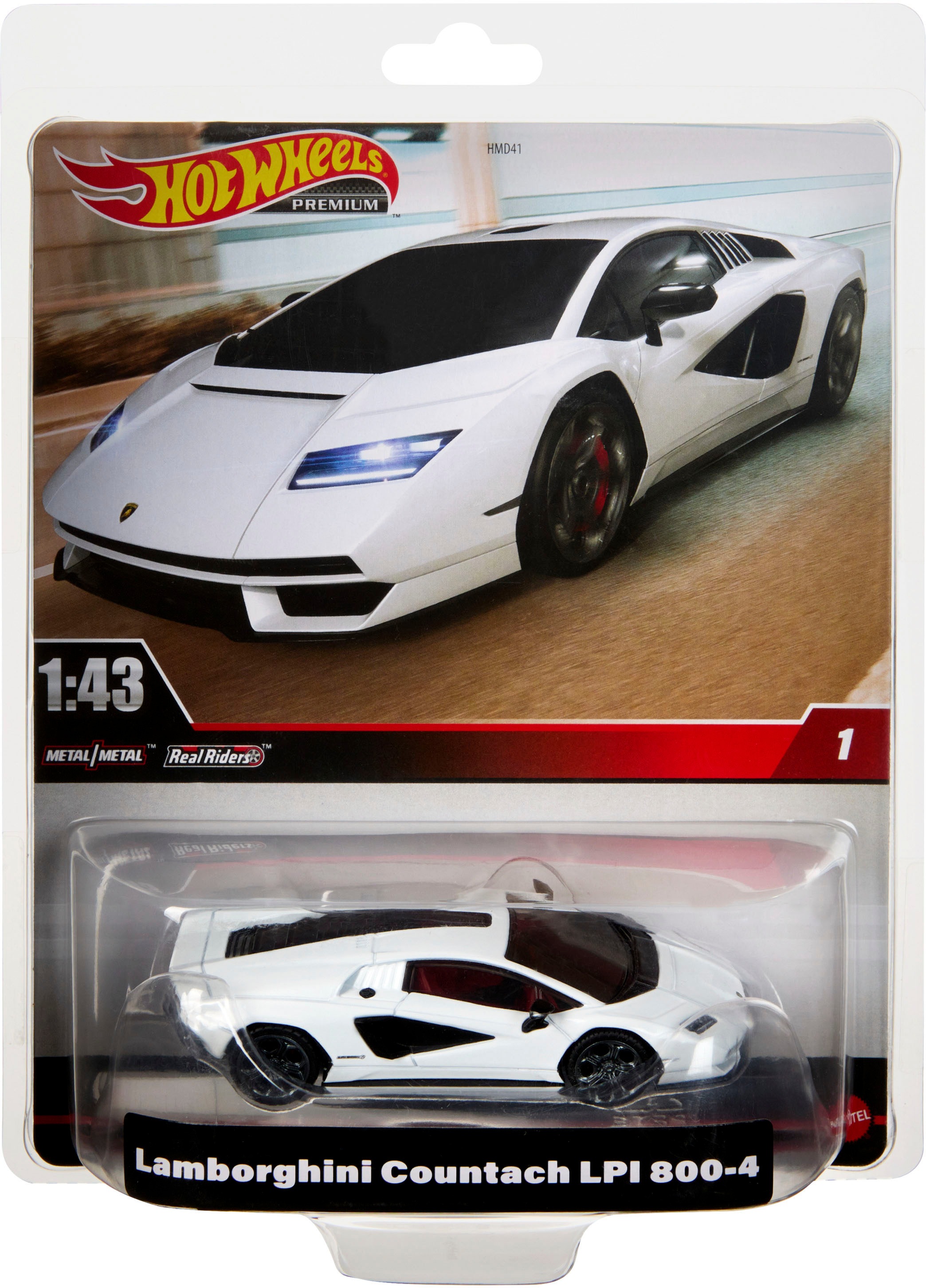 Hot Wheels Spielzeug-Auto »Premium Lamborghini 1:43«