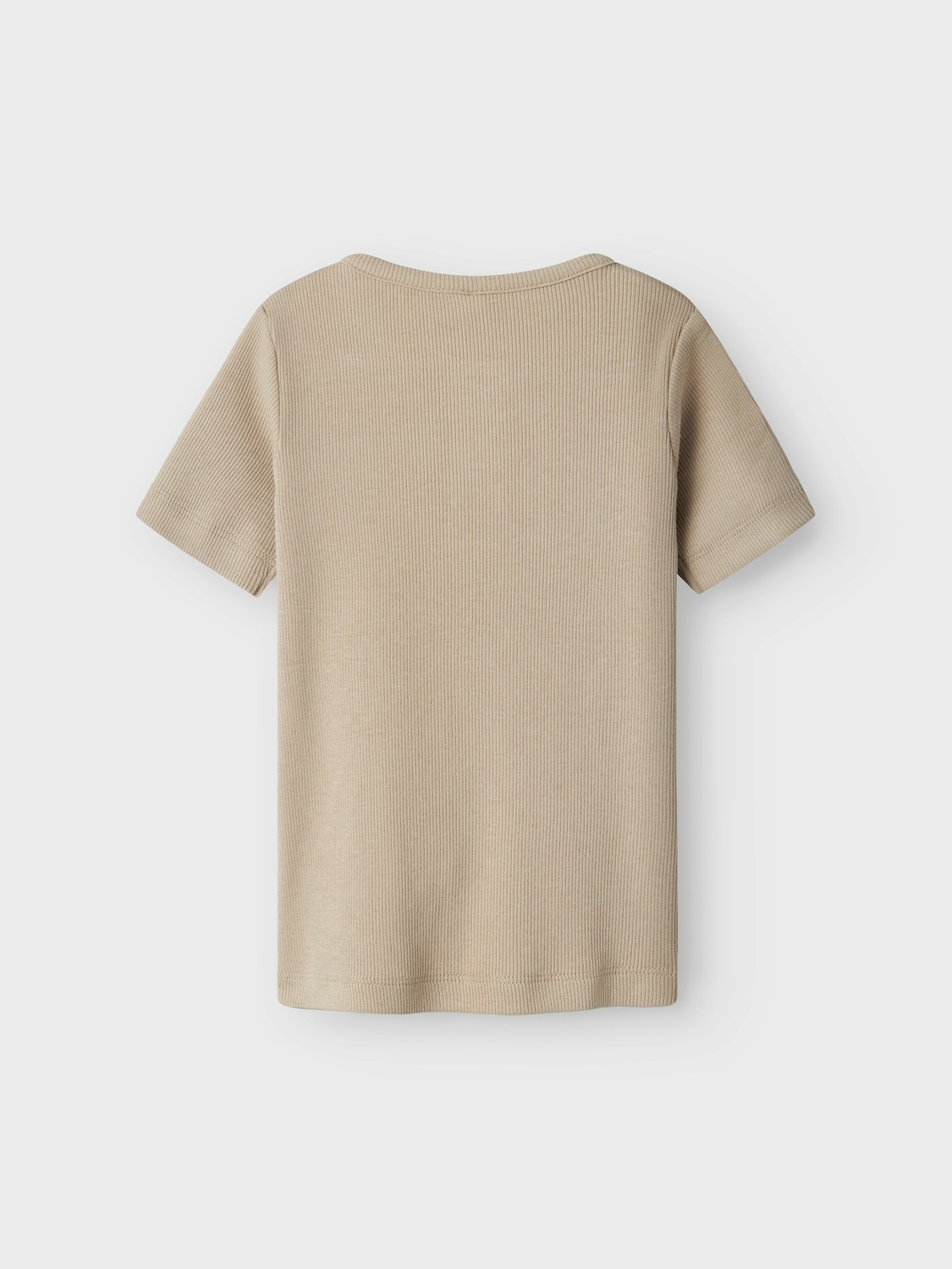 Name It Kurzarmshirt »NMMKAB TOP NOOS«, im elastischem Feinripp und mit kurzer Knopfleiste am Ausschnitt