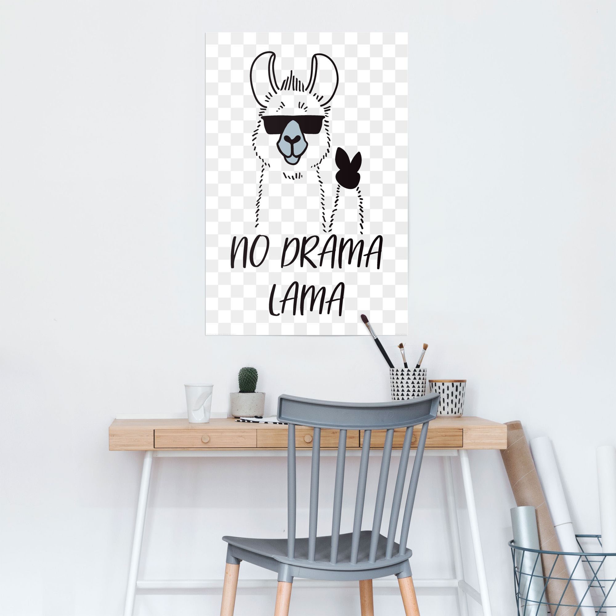 Reinders! Poster »No Drama Lama«, (1 St.)