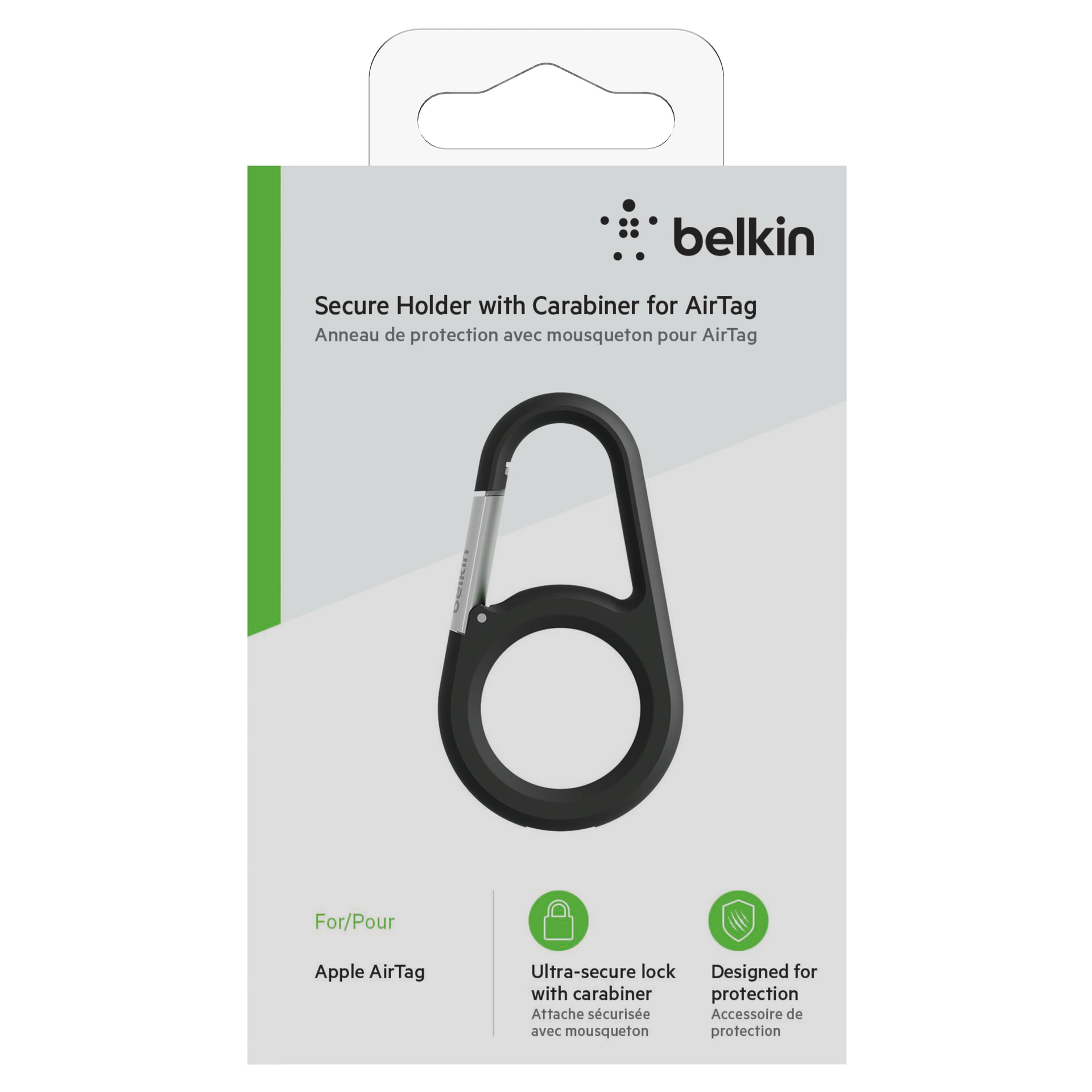 online Belkin OTTO tlg.) bei Holder für (1 »Secure AirTag«, Apple Schlüsselanhänger Karabiner mit