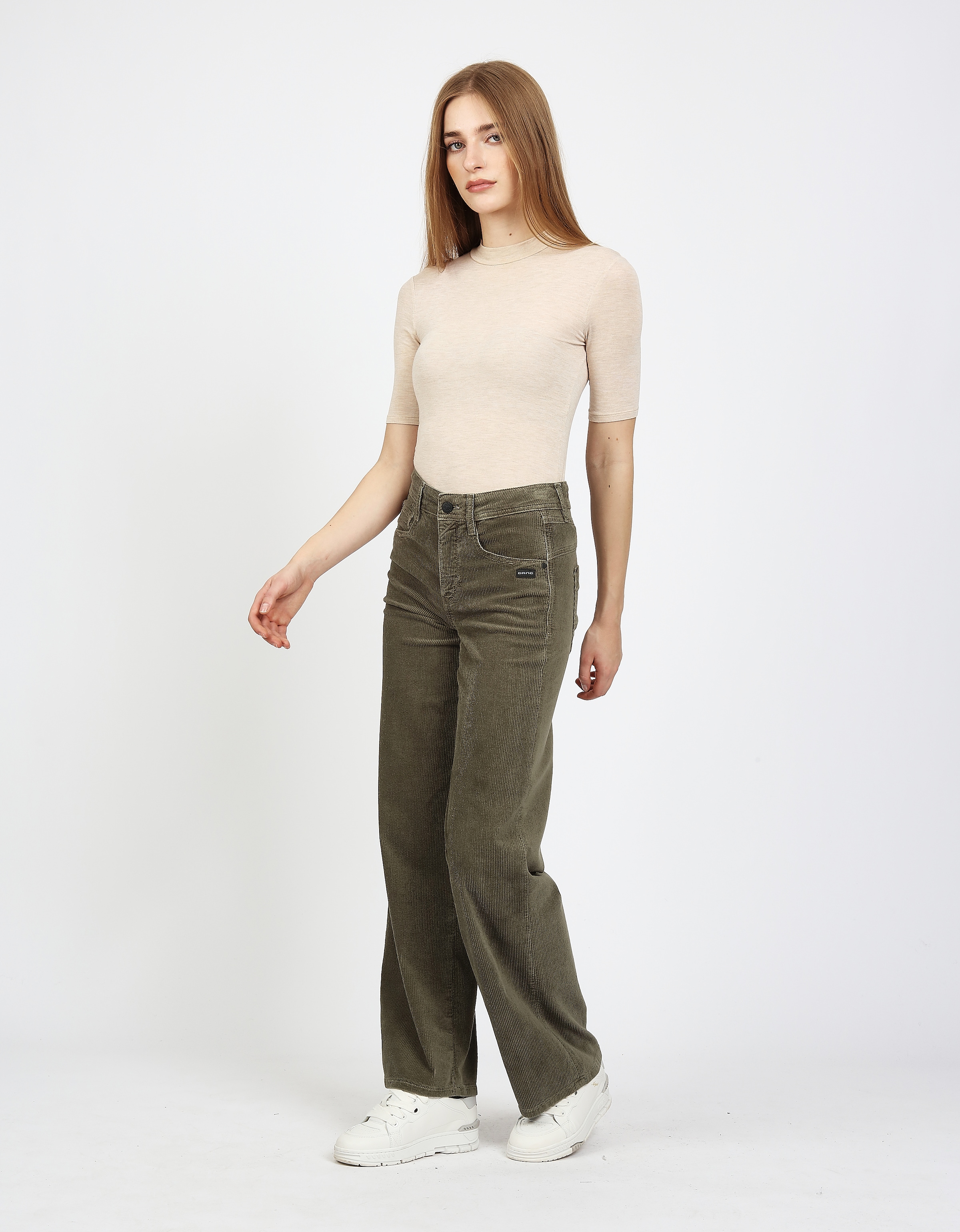 GANG Cordhose »94AMELIE WIDE«  im lässigen Wide Fit