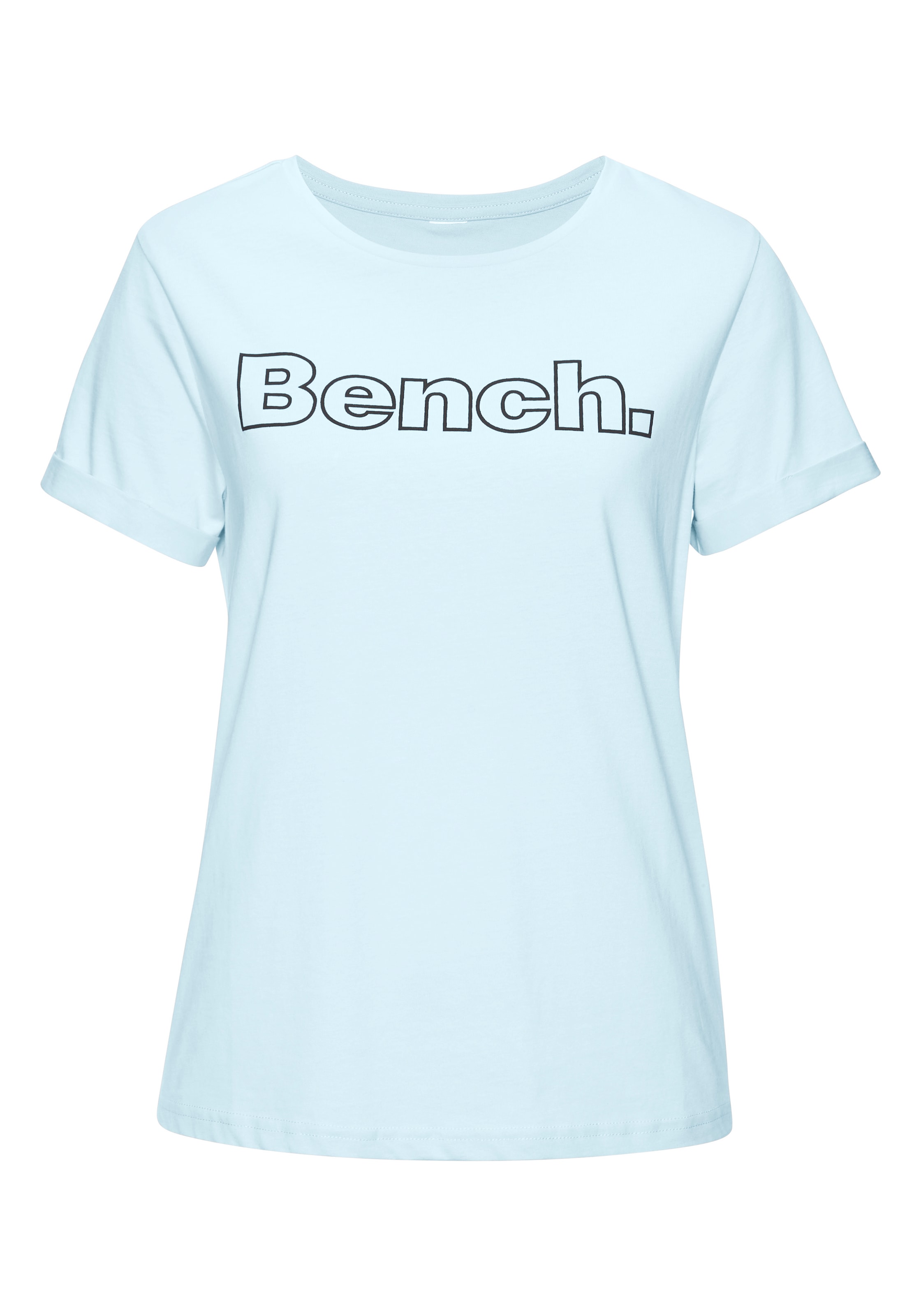 Bench. Loungewear T-Shirt Packung, 2 Stk. im doppelpack mit Logodruck, Loungewear